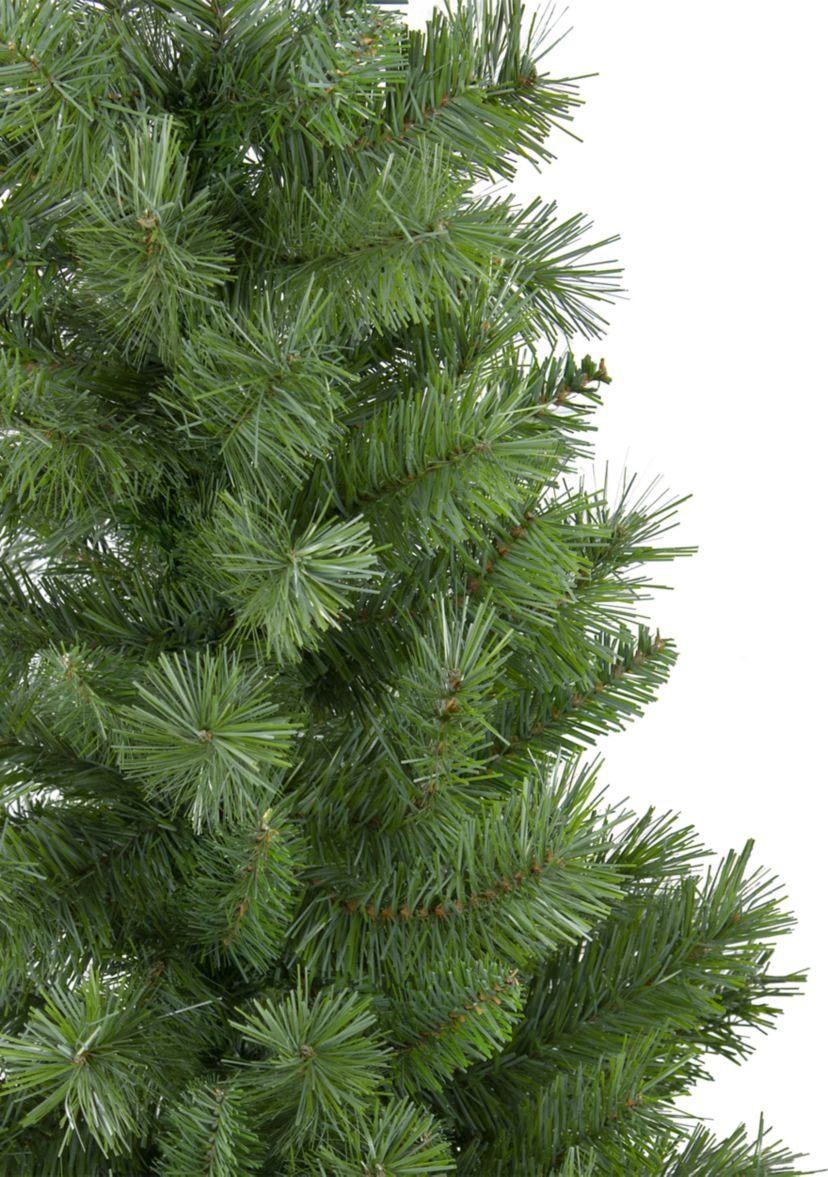 4.5 x 28" Slim Mixed Pine Artificial Christmas Tree - Unlit