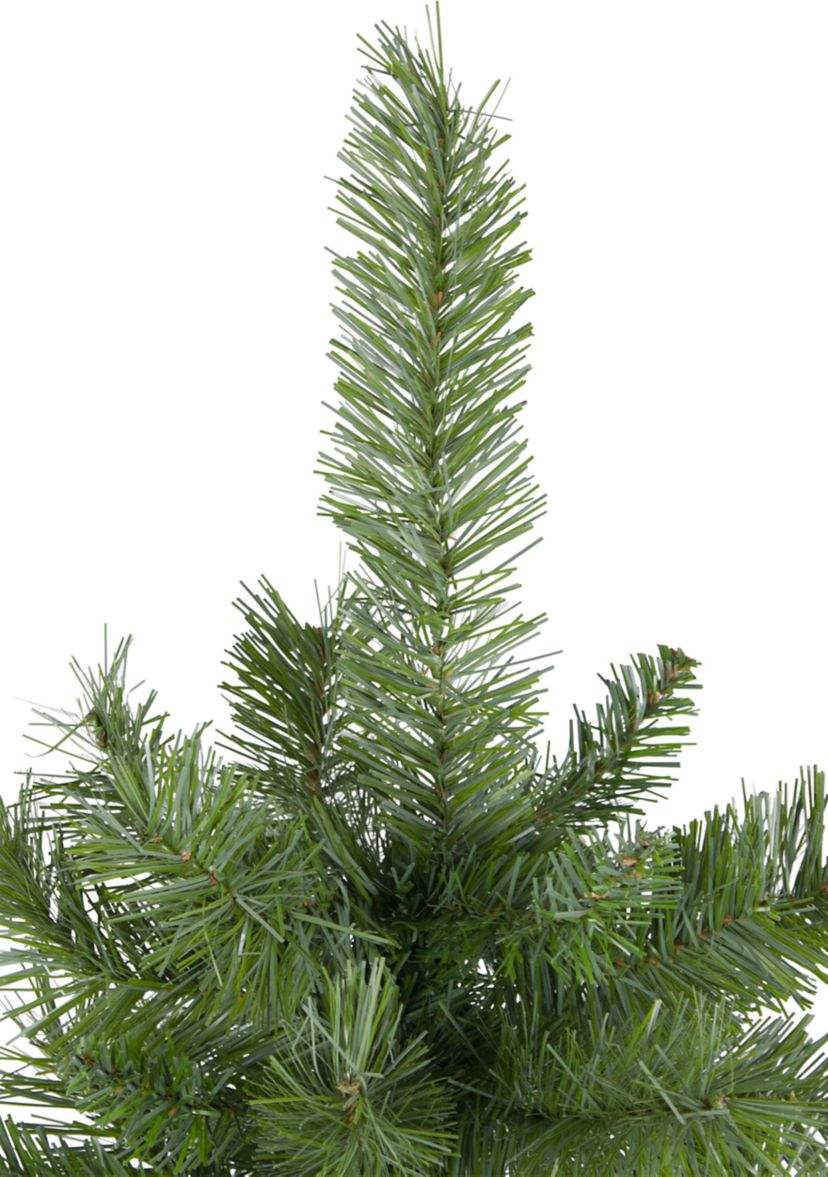 4.5 x 28" Slim Mixed Pine Artificial Christmas Tree - Unlit