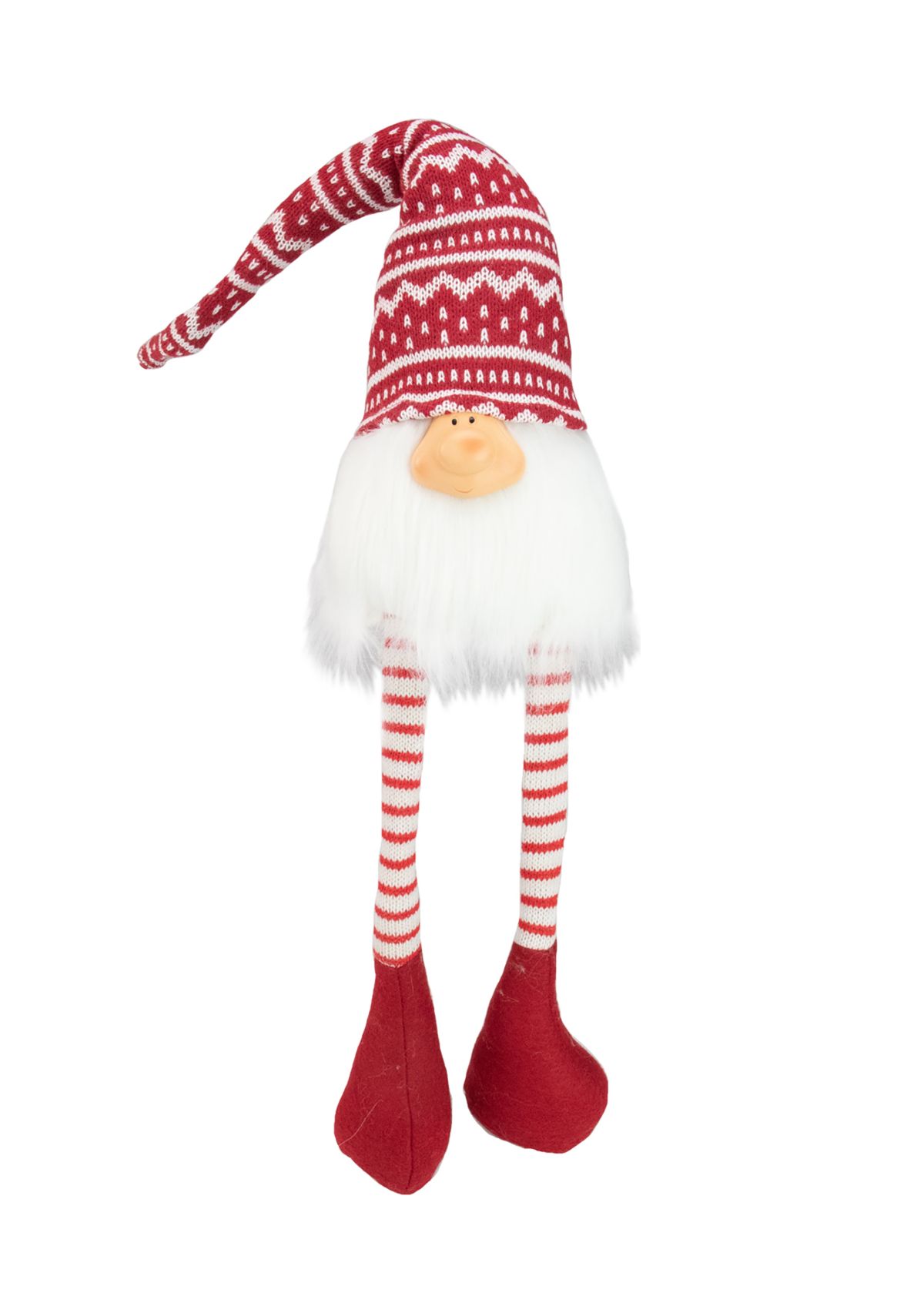 29Inch Red and White Smiling Gnome Christmas Decoration