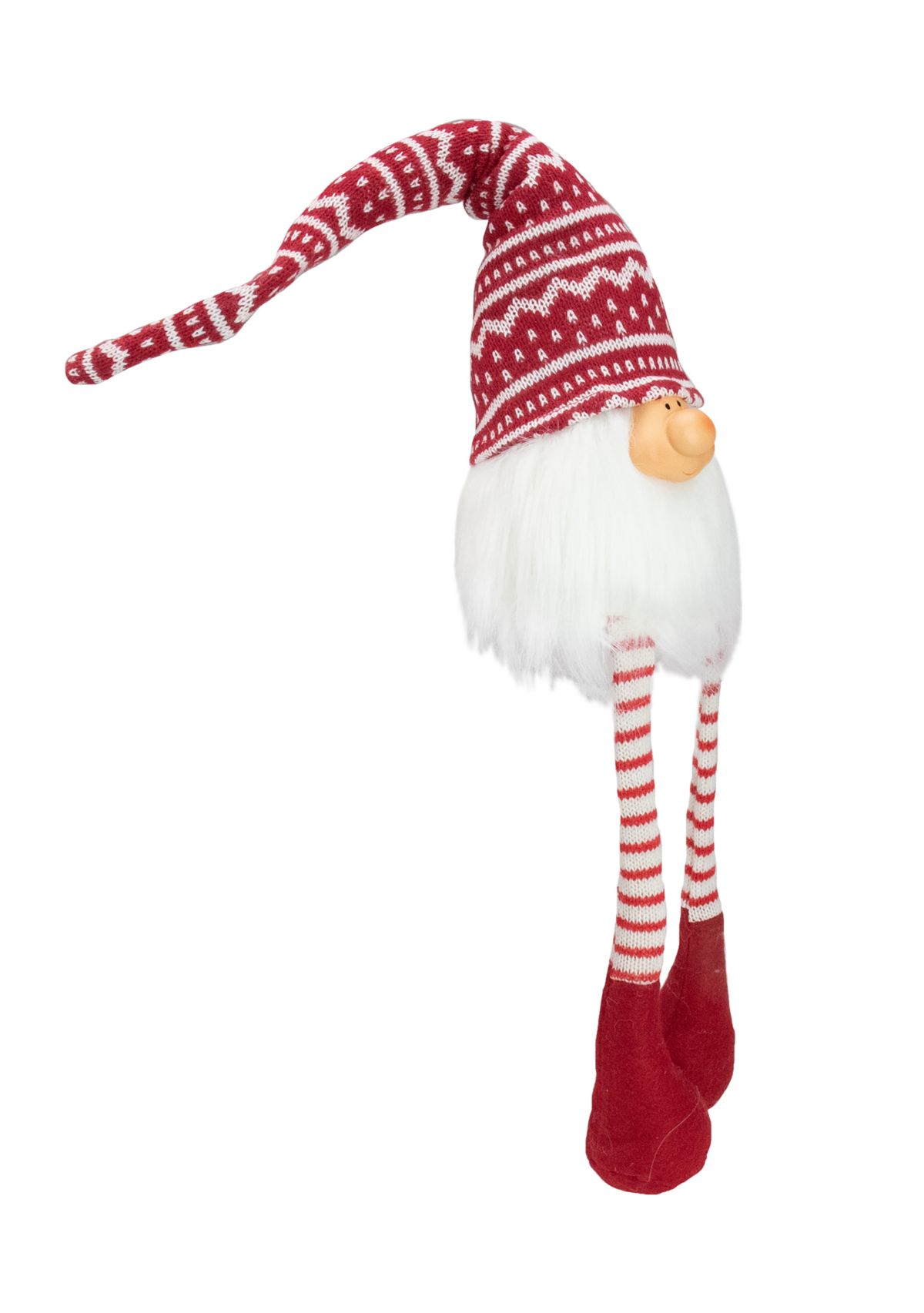 29Inch Red and White Smiling Gnome Christmas Decoration