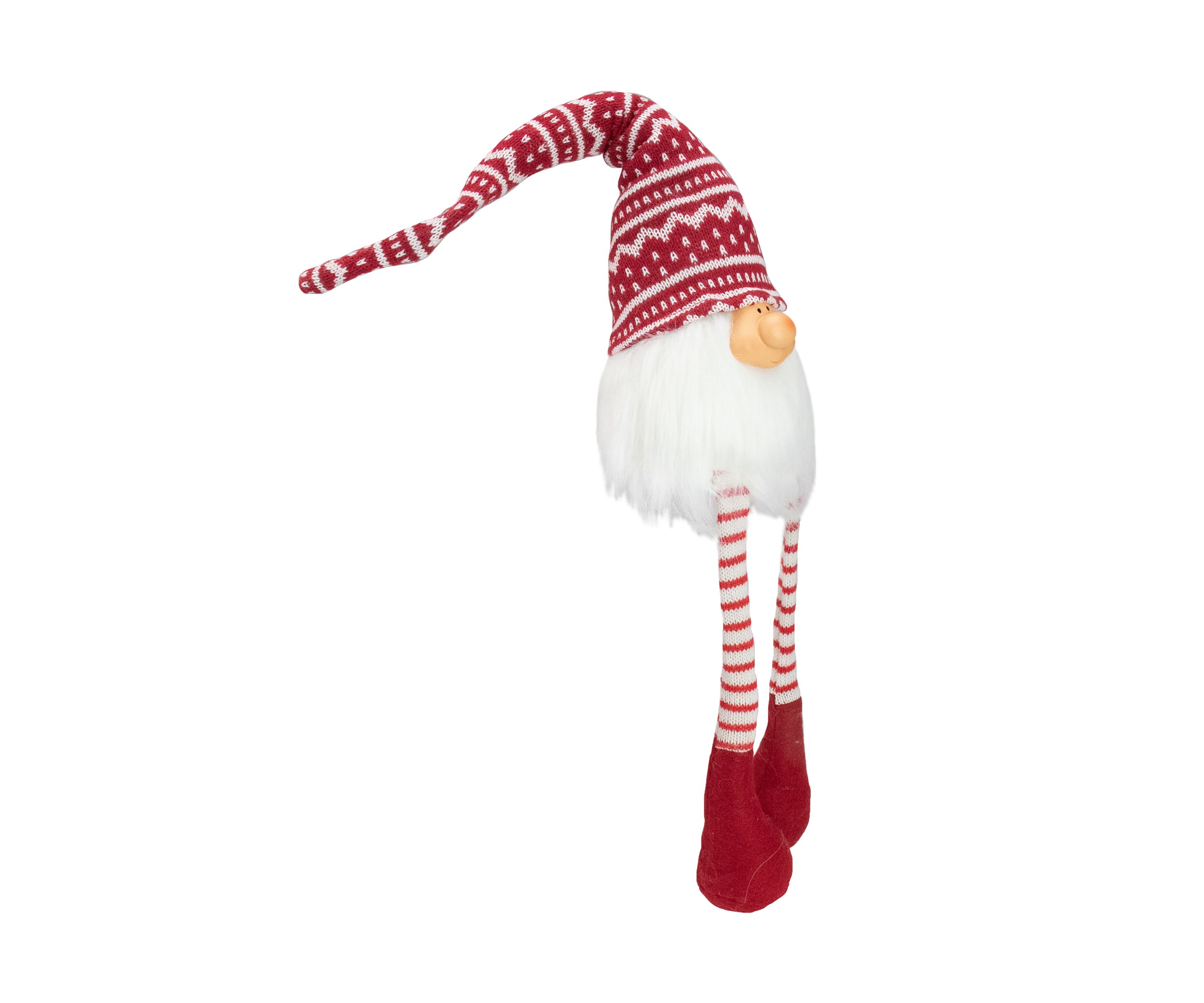 29Inch Red and White Smiling Gnome Christmas Decoration