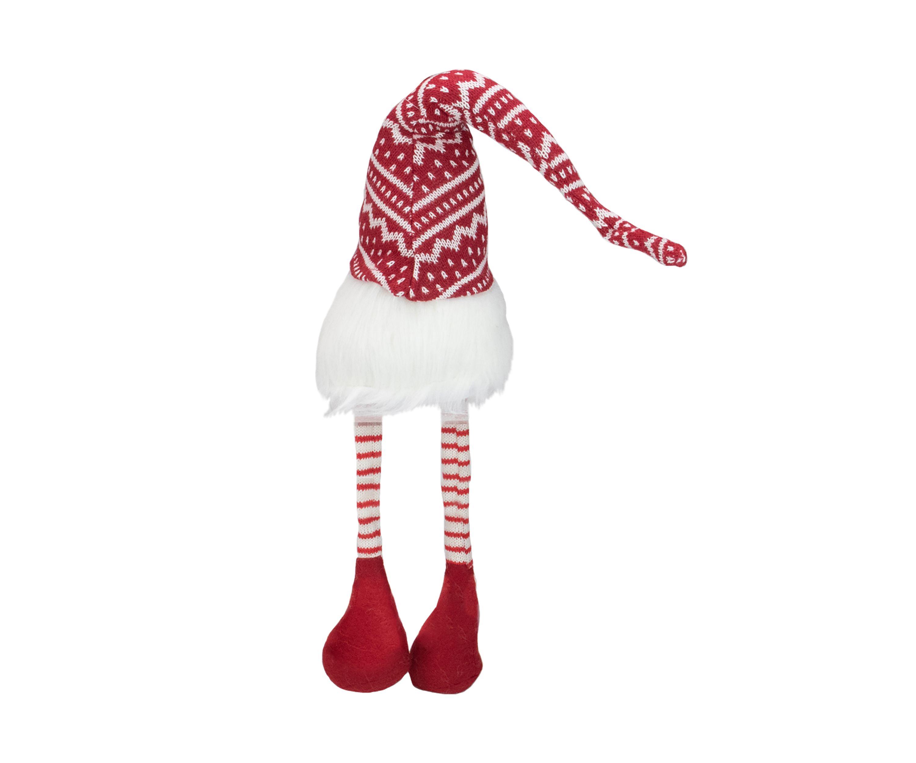 29Inch Red and White Smiling Gnome Christmas Decoration