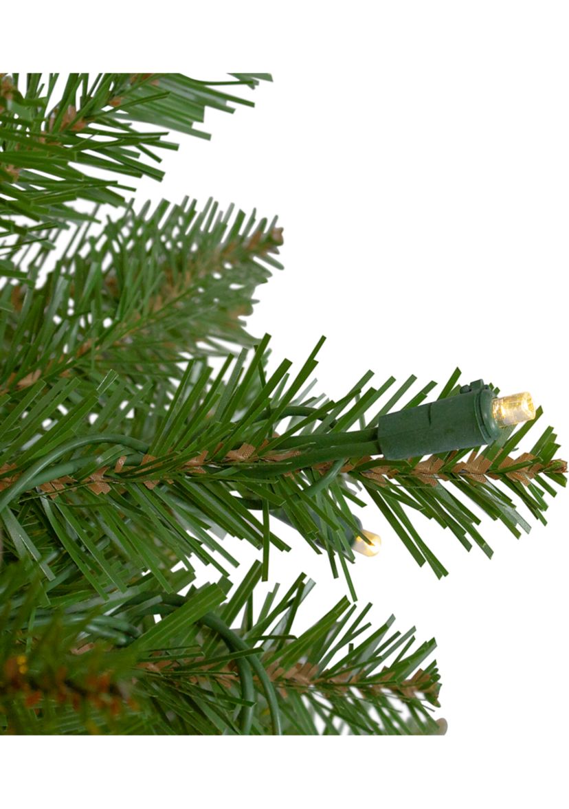 14 Pre-Lit Northern Pine Full Artificial Christmas Tree - Warm White LED Lights