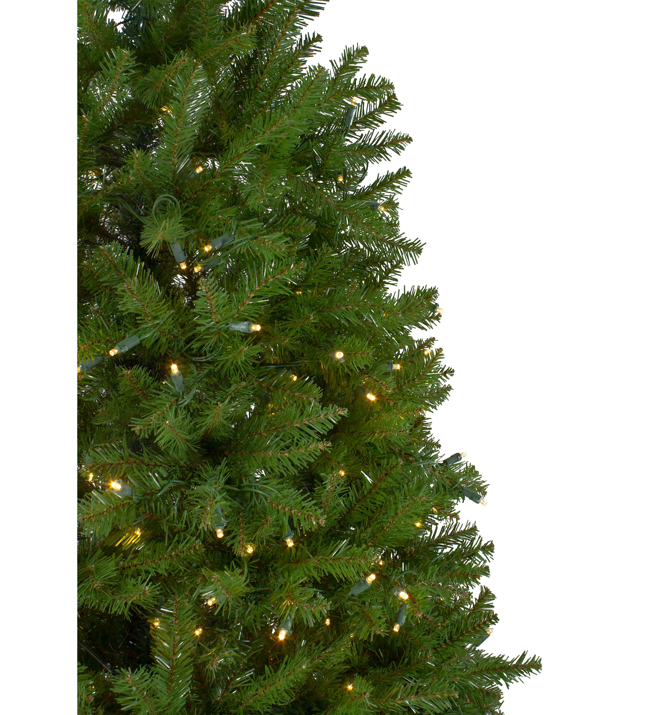 14 Pre-Lit Northern Pine Full Artificial Christmas Tree - Warm White LED Lights