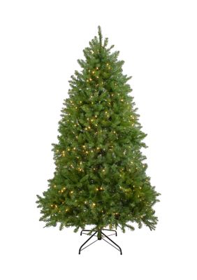 Northlight 7.5' Pre-Lit Green Medium Northern Pine Artificial Christmas Tree - Warm Clear Led Lights