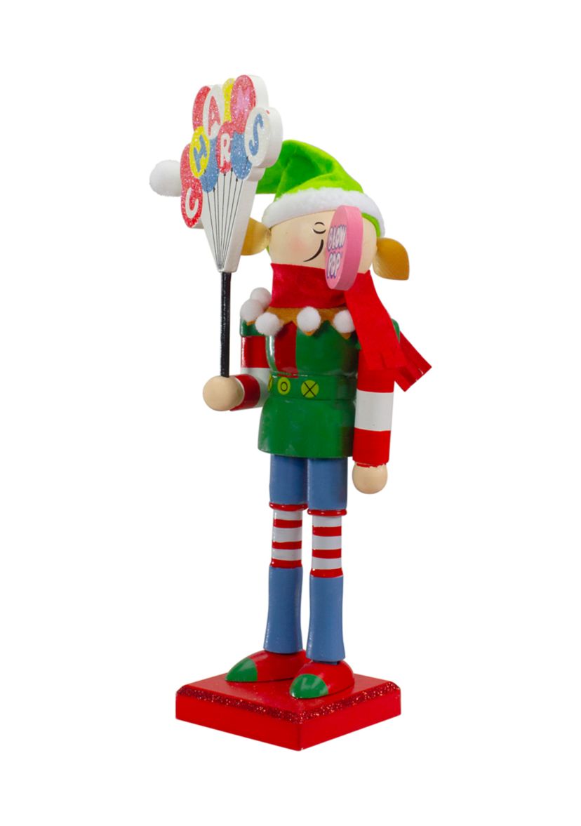 11Inch Tootsie Roll Charms Blow Pop Wooden Christmas Elf Figure