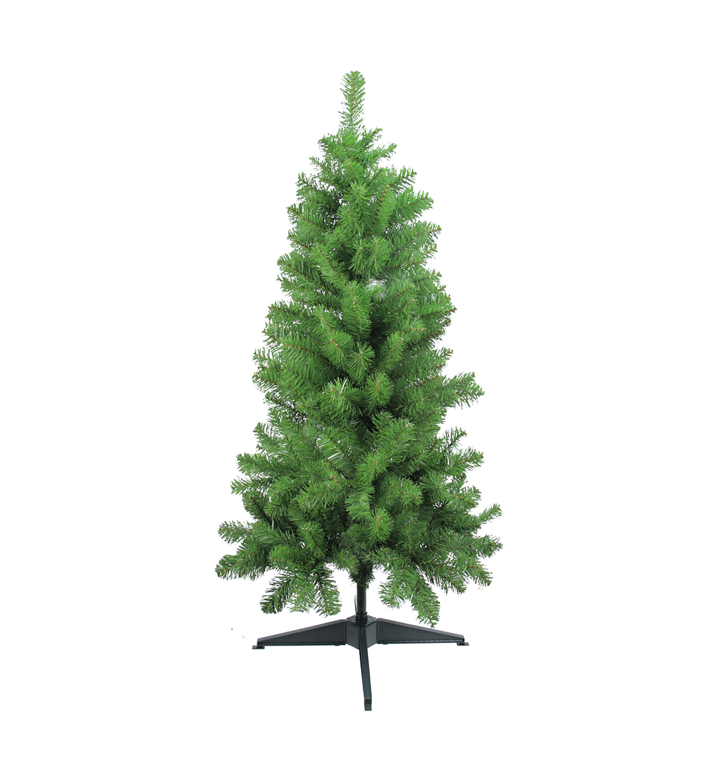 4 Medium Traditional Blackwater Fir Artificial Christmas Tree - Unlit