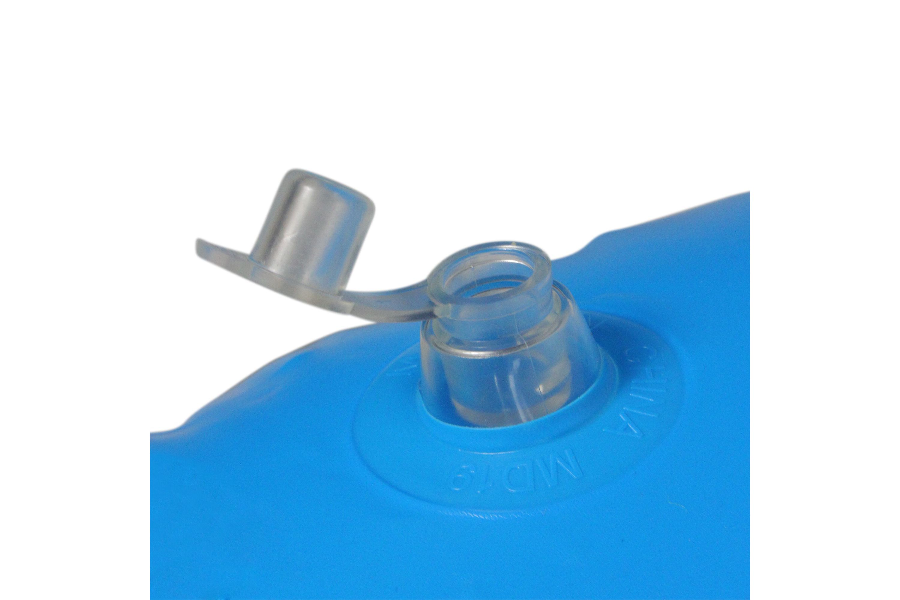 61-Inch Inflatable Blue Chill Swimming Pool Floating Lounge Chair