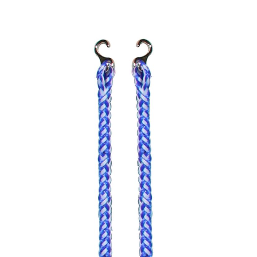23 Blue and White Swimming Pool Divider and Safety Rope Line with Floats