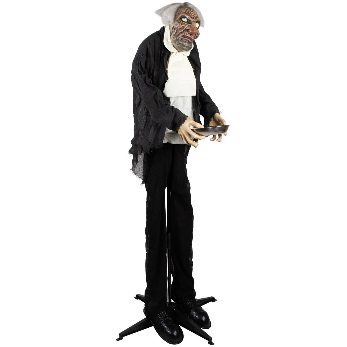 5.5 LED Lighted Animated Butler with Sound Halloween Decoration