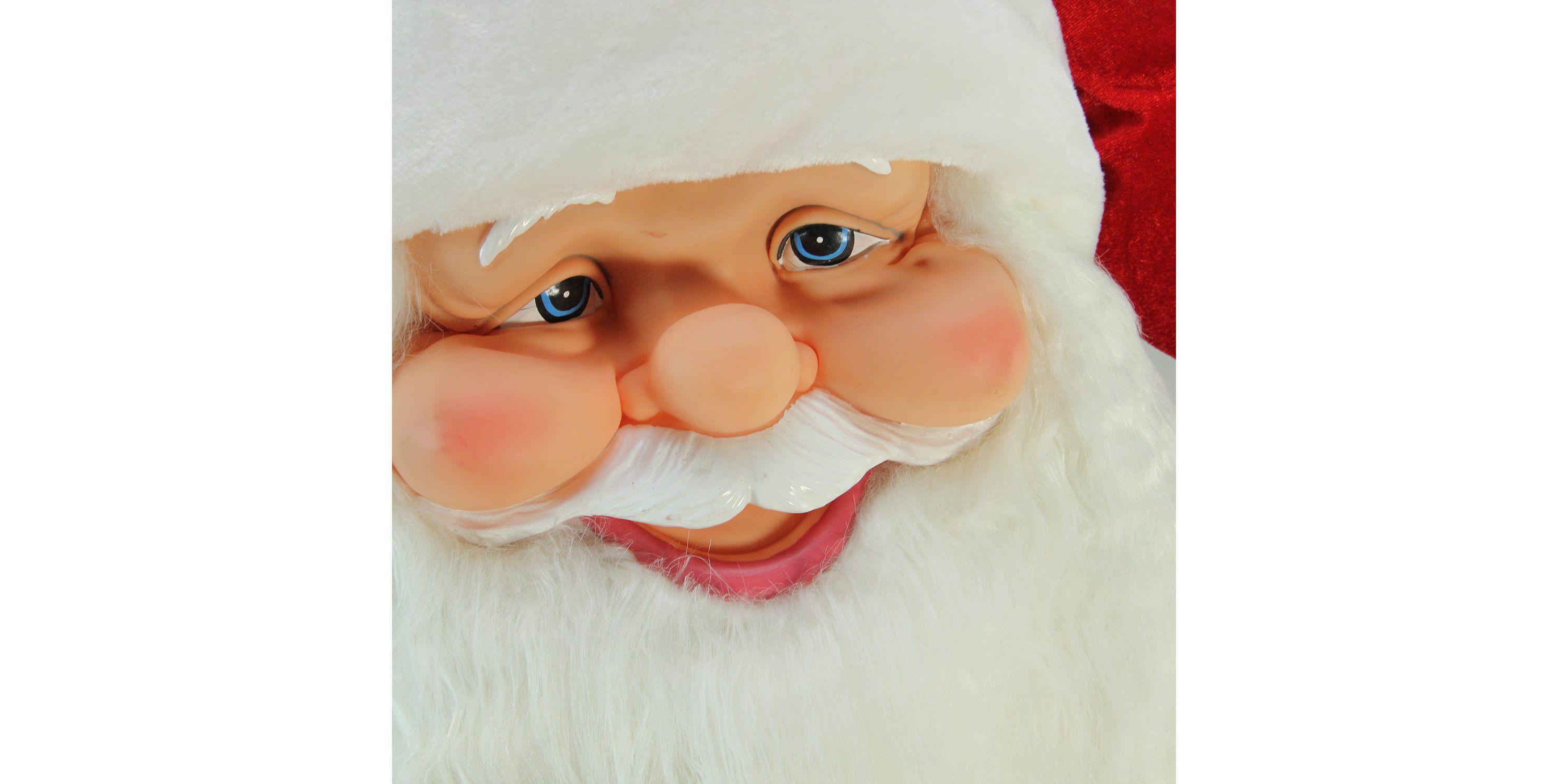 6ft LED Lighted Musical Santa Claus with Gift Bag Christmas Inflatable Figurine