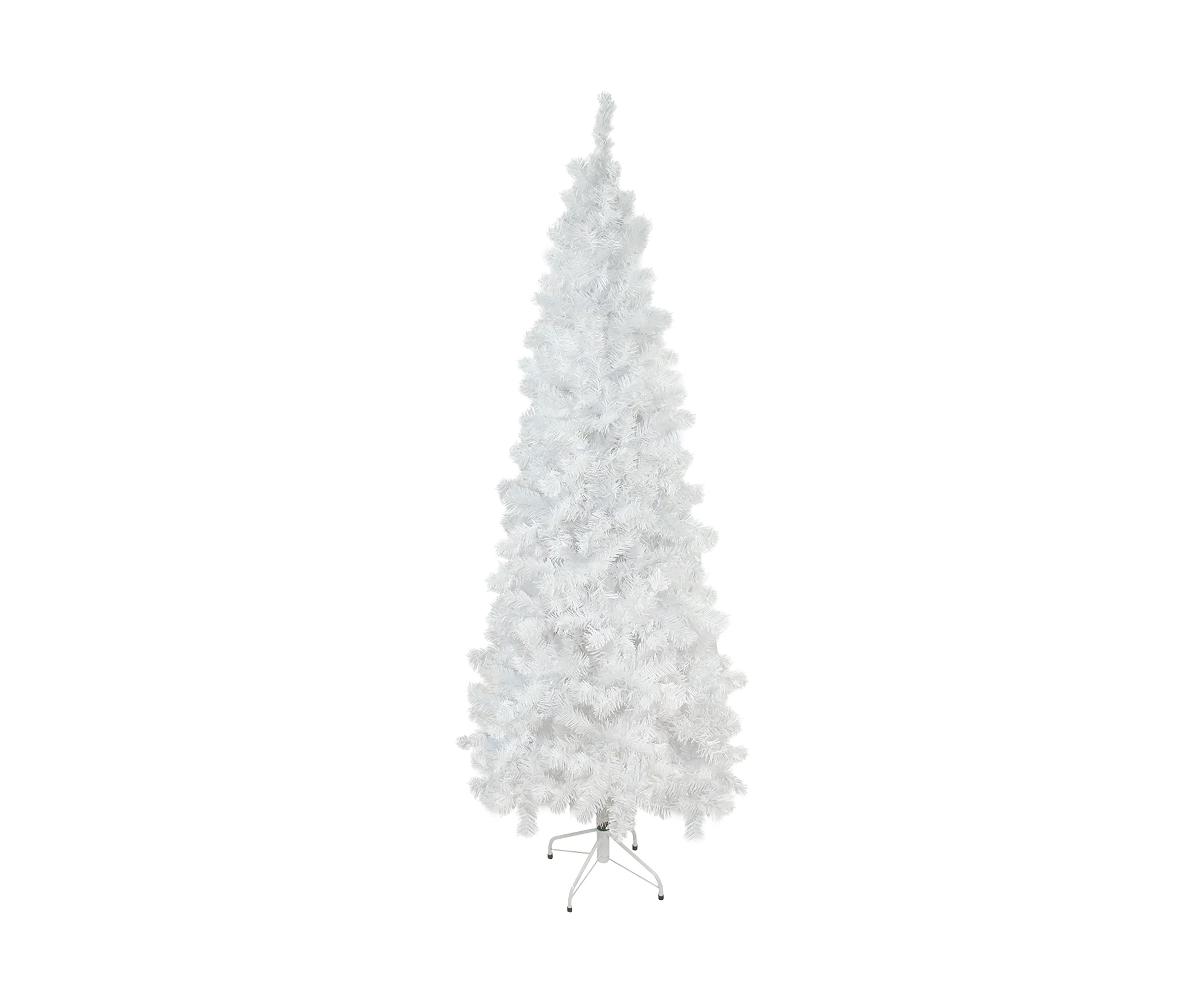 7.5 Pencil White Winston Pine Artificial Christmas Tree - Unlit