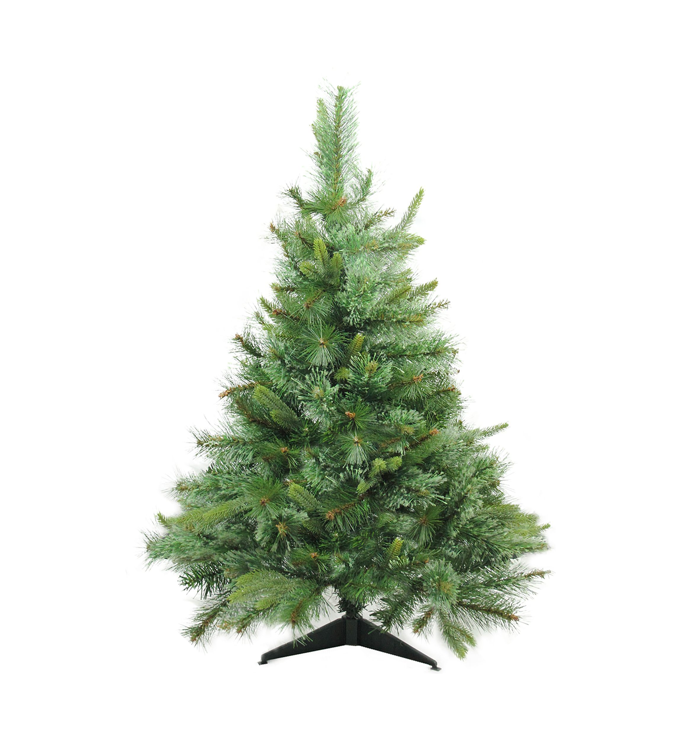 3 Full Ashcroft Cashmere Pine Artificial Christmas Tree - Unlit