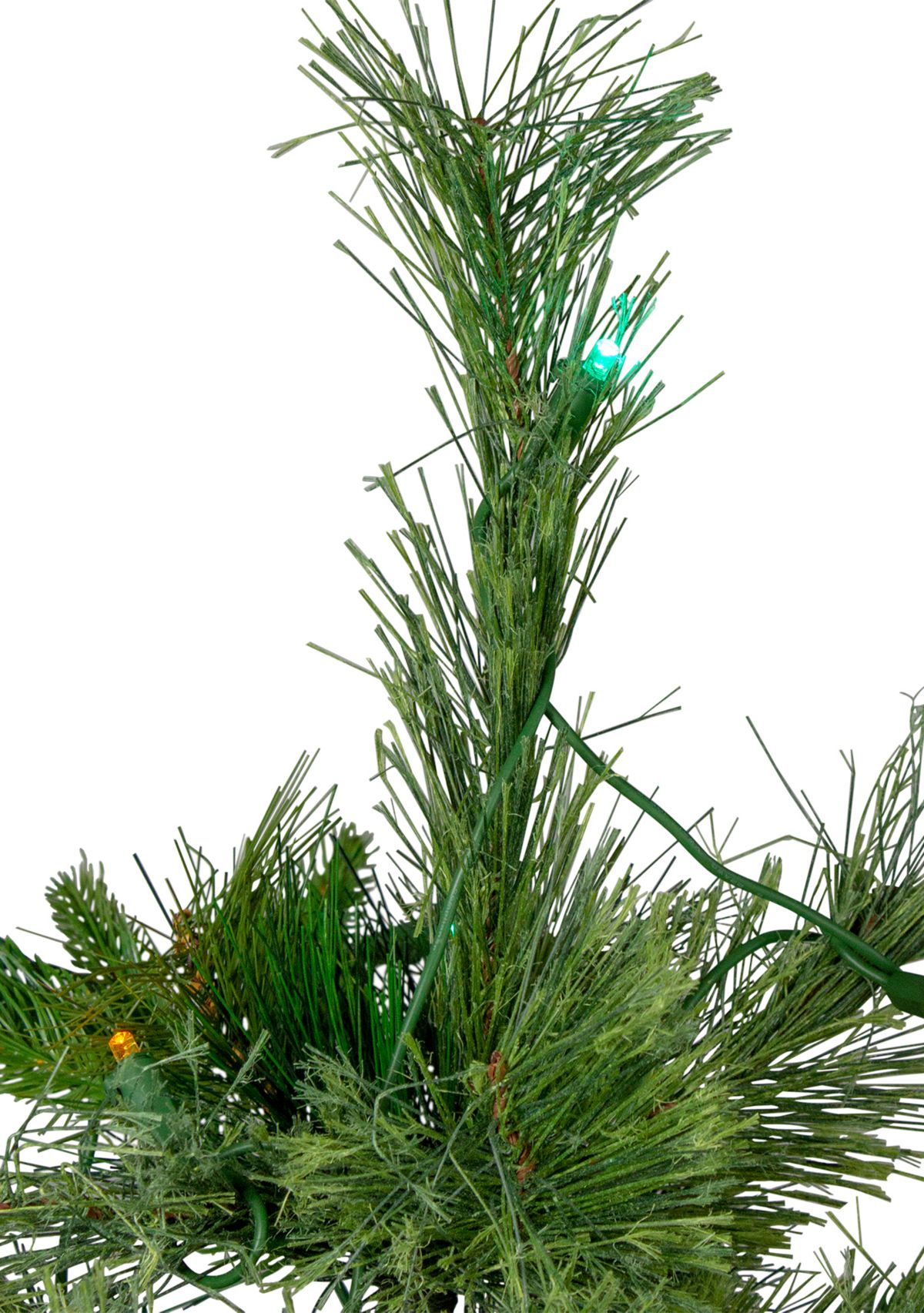 3 x 29 Pre-Lit Ashcroft Cashmere Pine Full Artificial Christmas Tree - Multi LED Lights