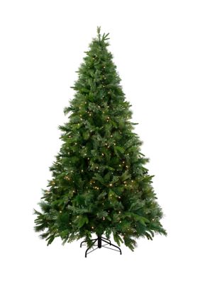 Northlight 7.5' Pre-Lit Medium Ashcroft Cashmere Pine Artificial Christmas Tree - Warm White LED Lights -  760182132265730