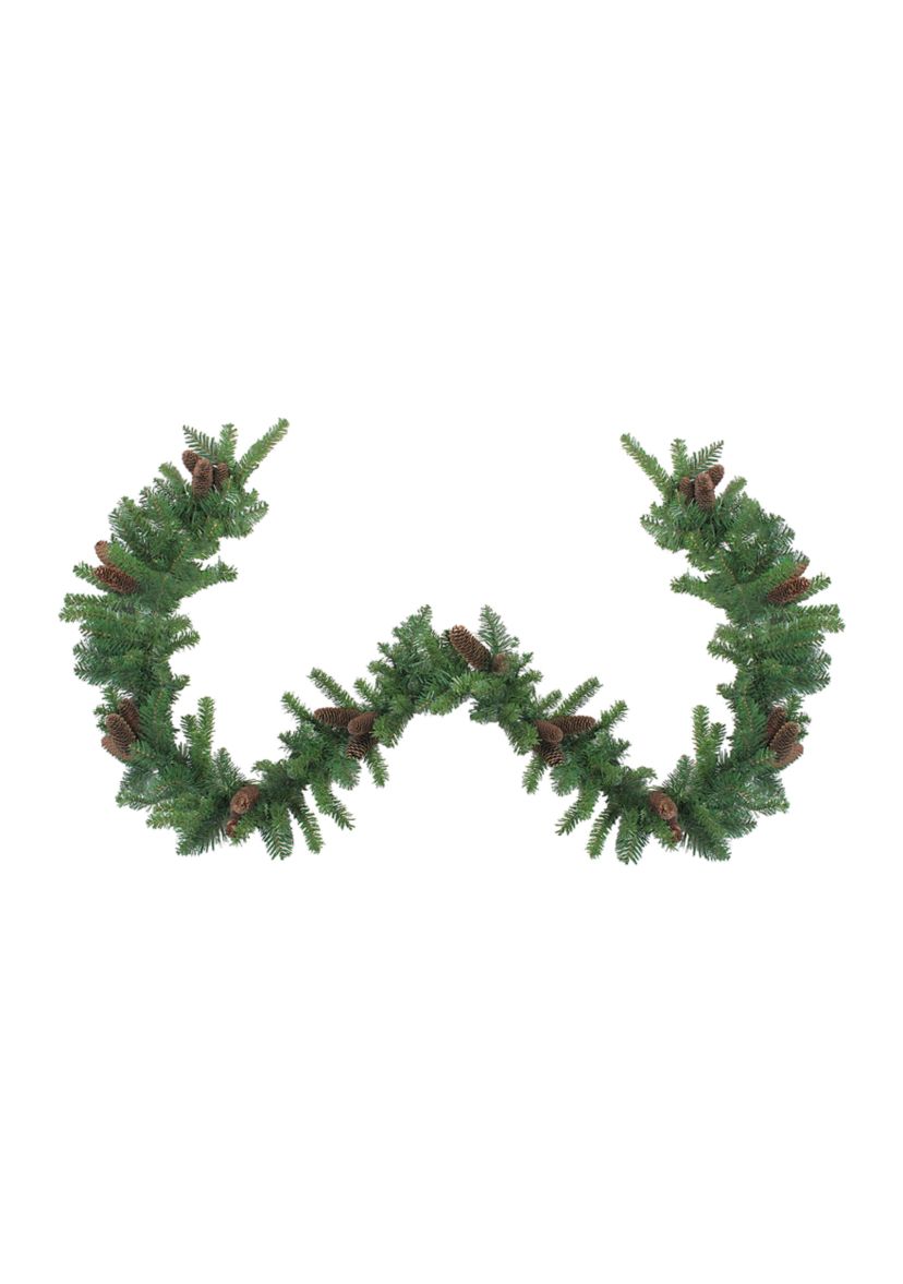 9 x 10" Dakota Red Pine Artificial Christmas Garland - Unlit