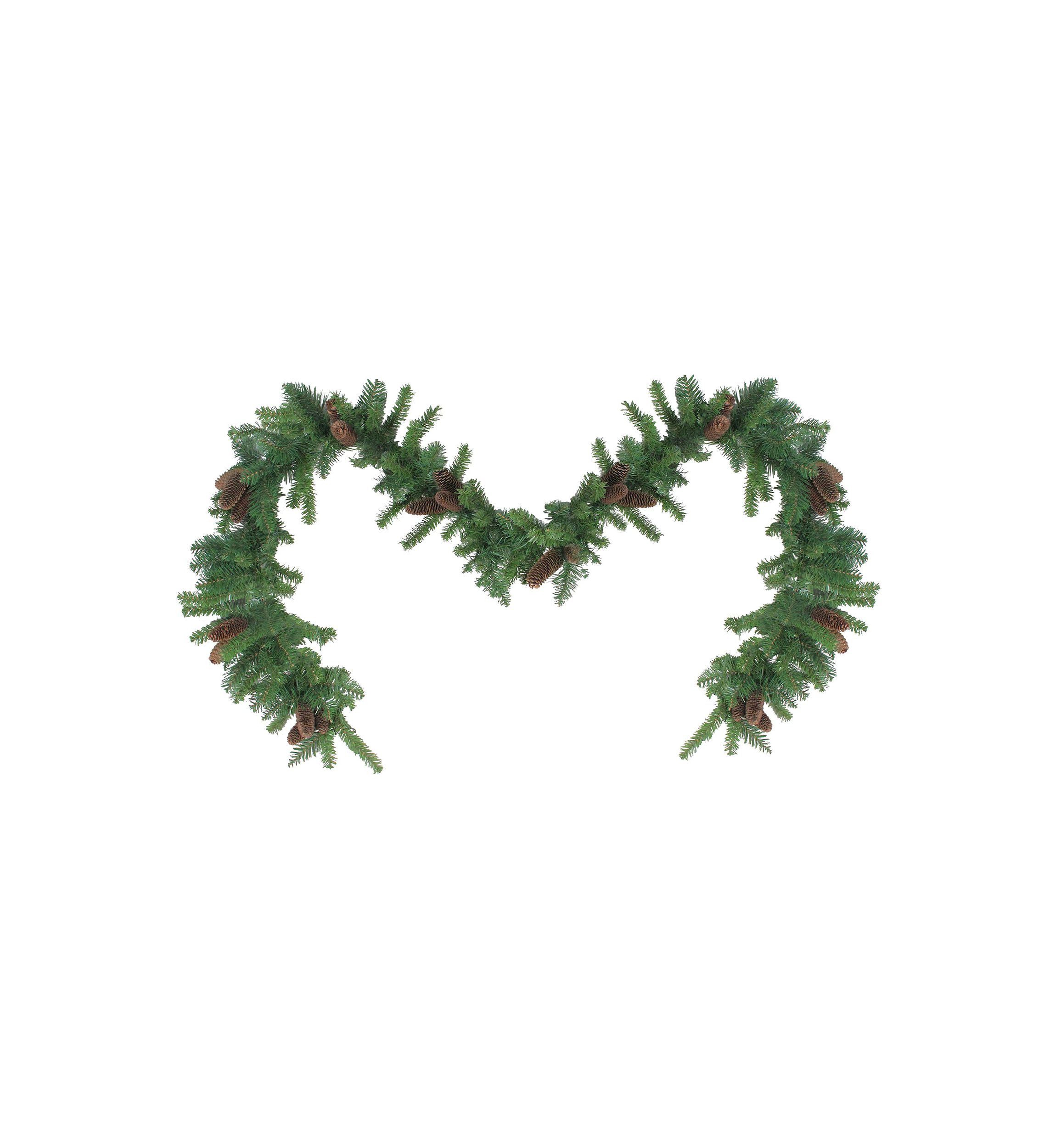 9 x 14Inch Dakota Red Pine Artificial Christmas Garland - Unlit