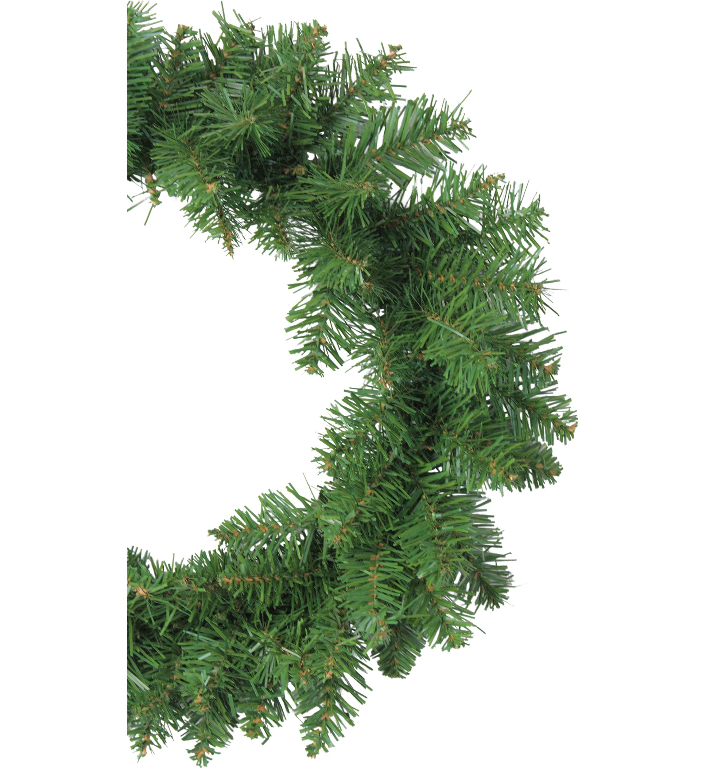 Buffalo Fir Artificial Christmas Wreath - 20-Inch  Unlit