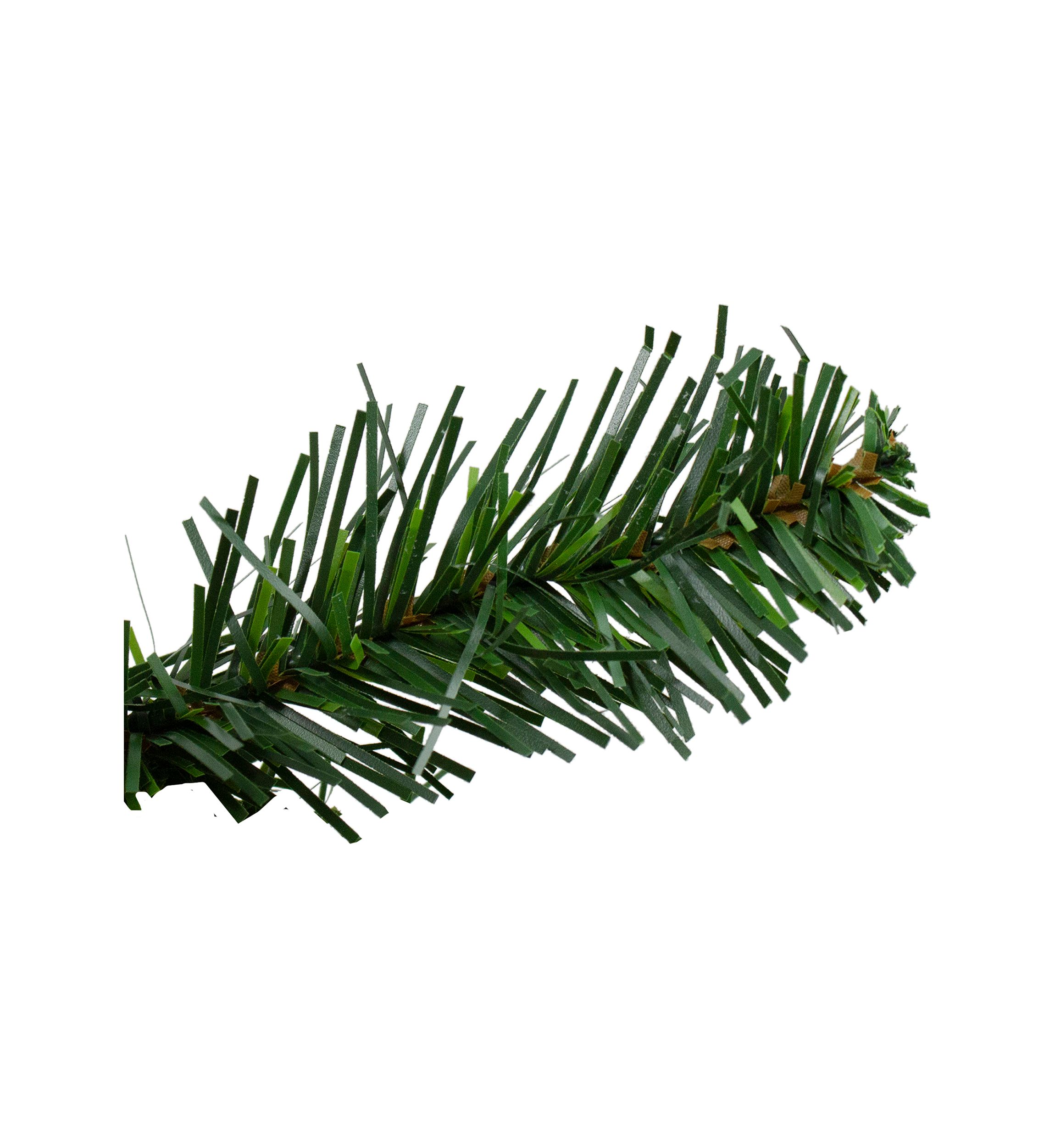 Buffalo Fir Artificial Christmas Wreath - 20-Inch  Unlit