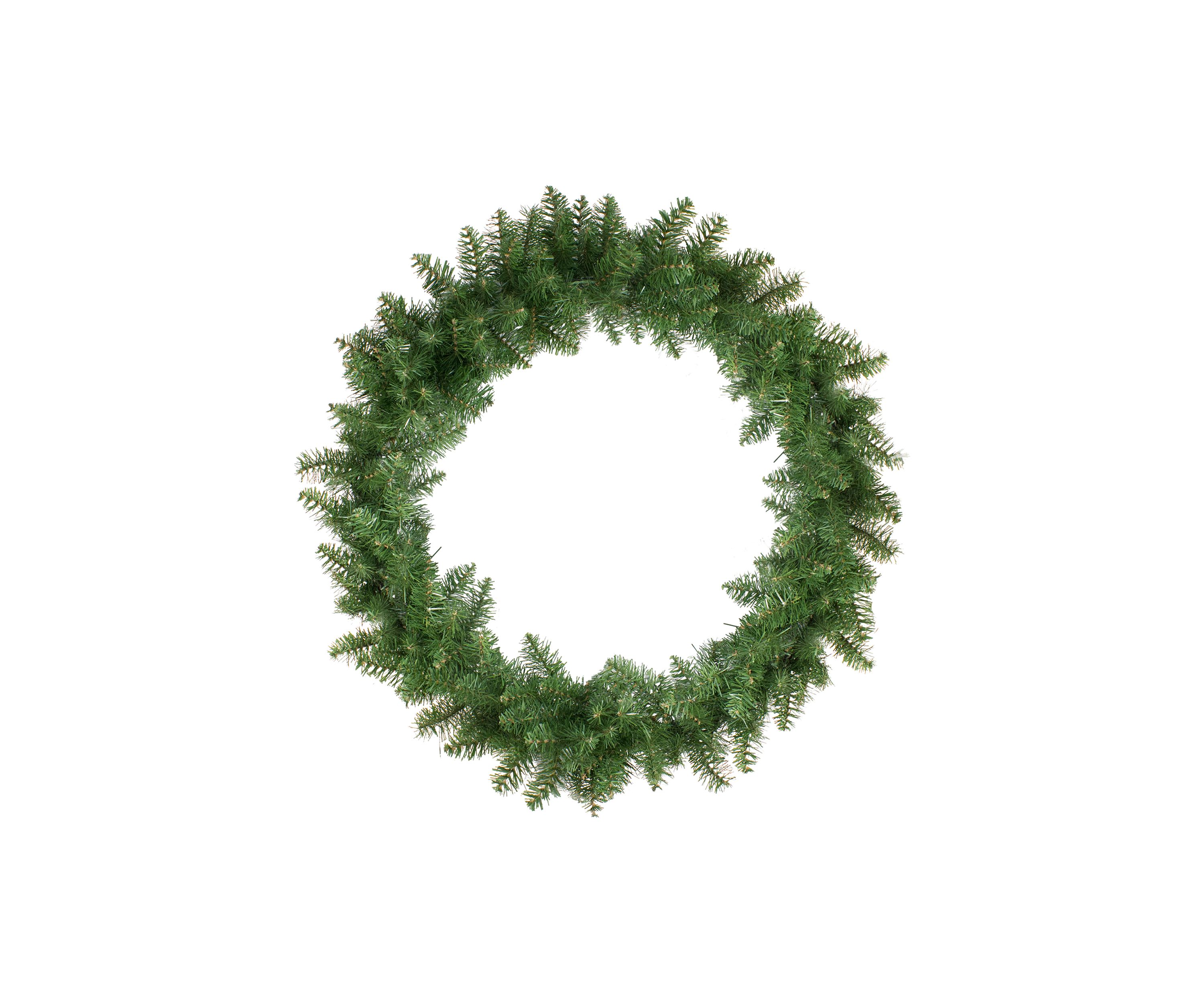 Buffalo Fir Artificial Christmas Wreath - 36-Inch  Unlit