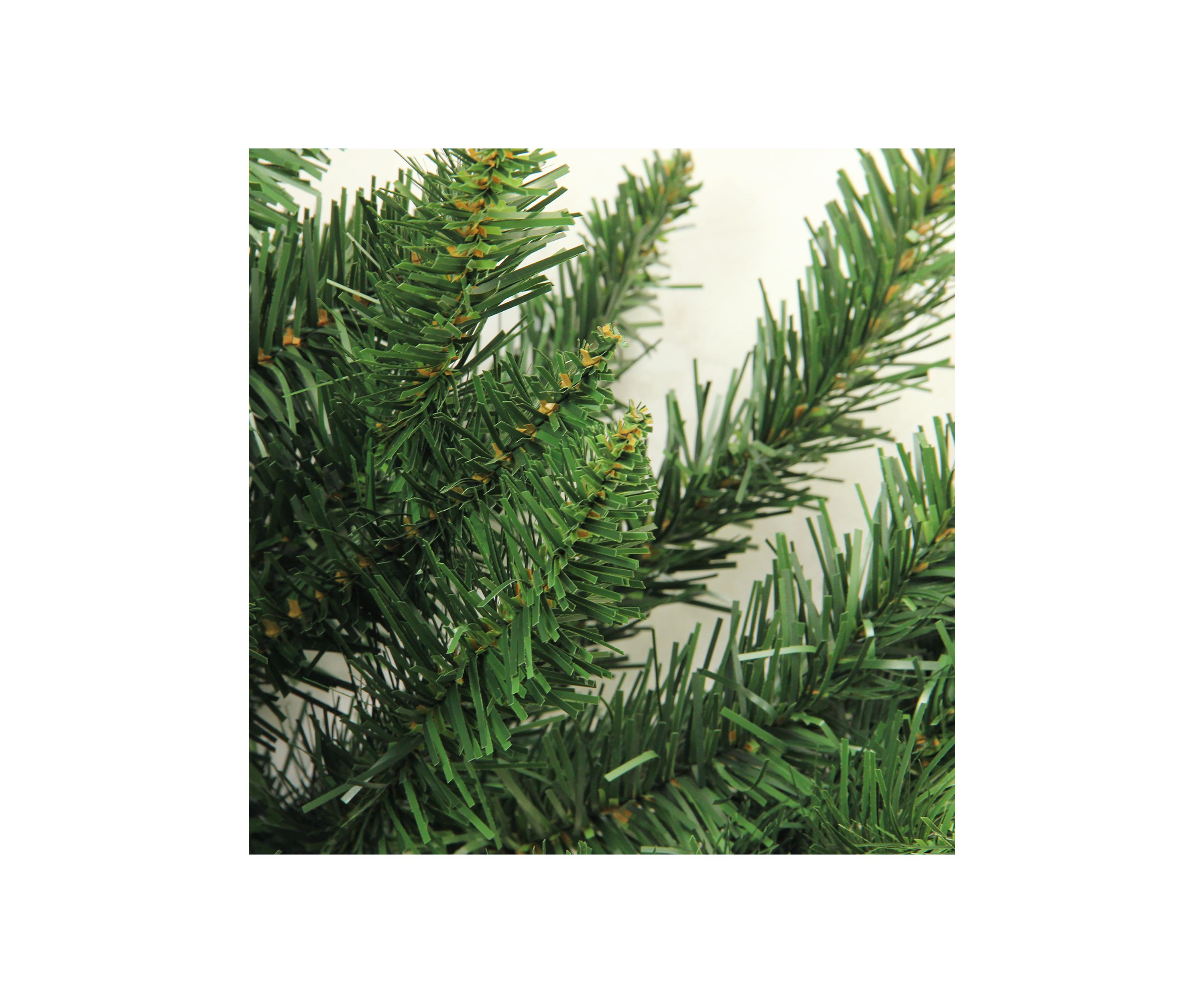 2 Buffalo Fir Full Artificial Christmas Wall or Door Tree - Unlit