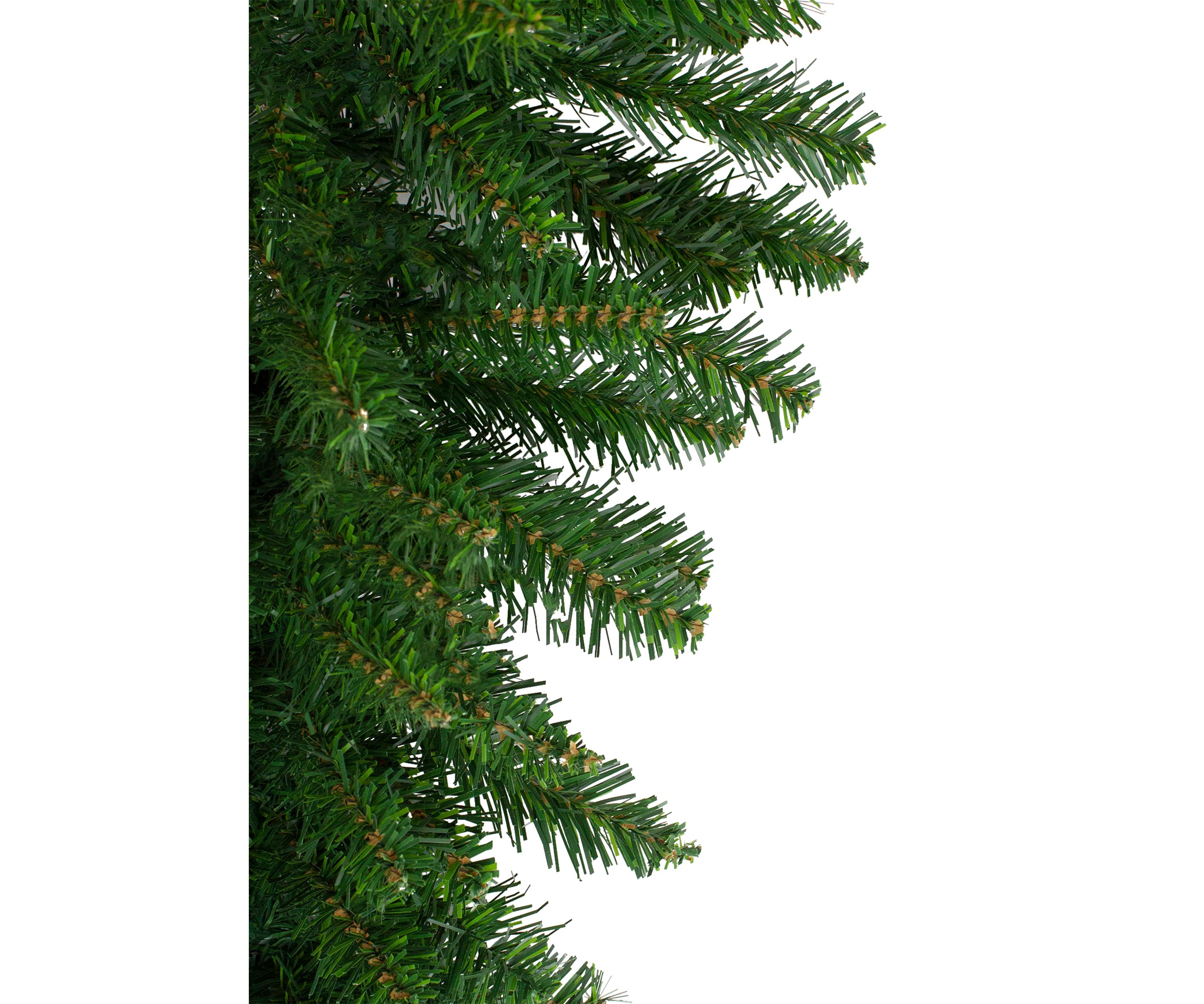 36Inch Buffalo Fir Artificial Christmas Teardrop Swag - Unlit