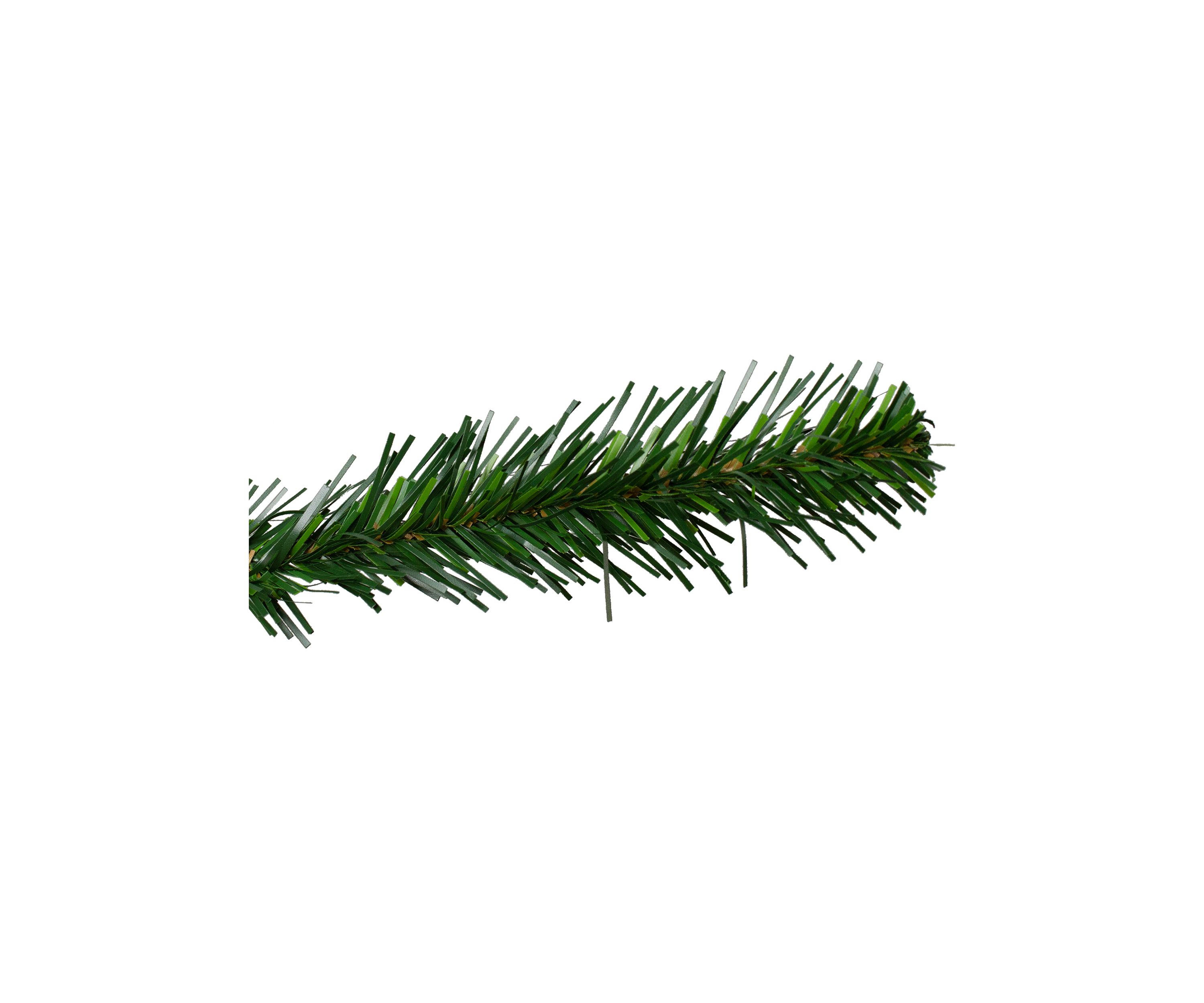36Inch Buffalo Fir Artificial Christmas Teardrop Swag - Unlit