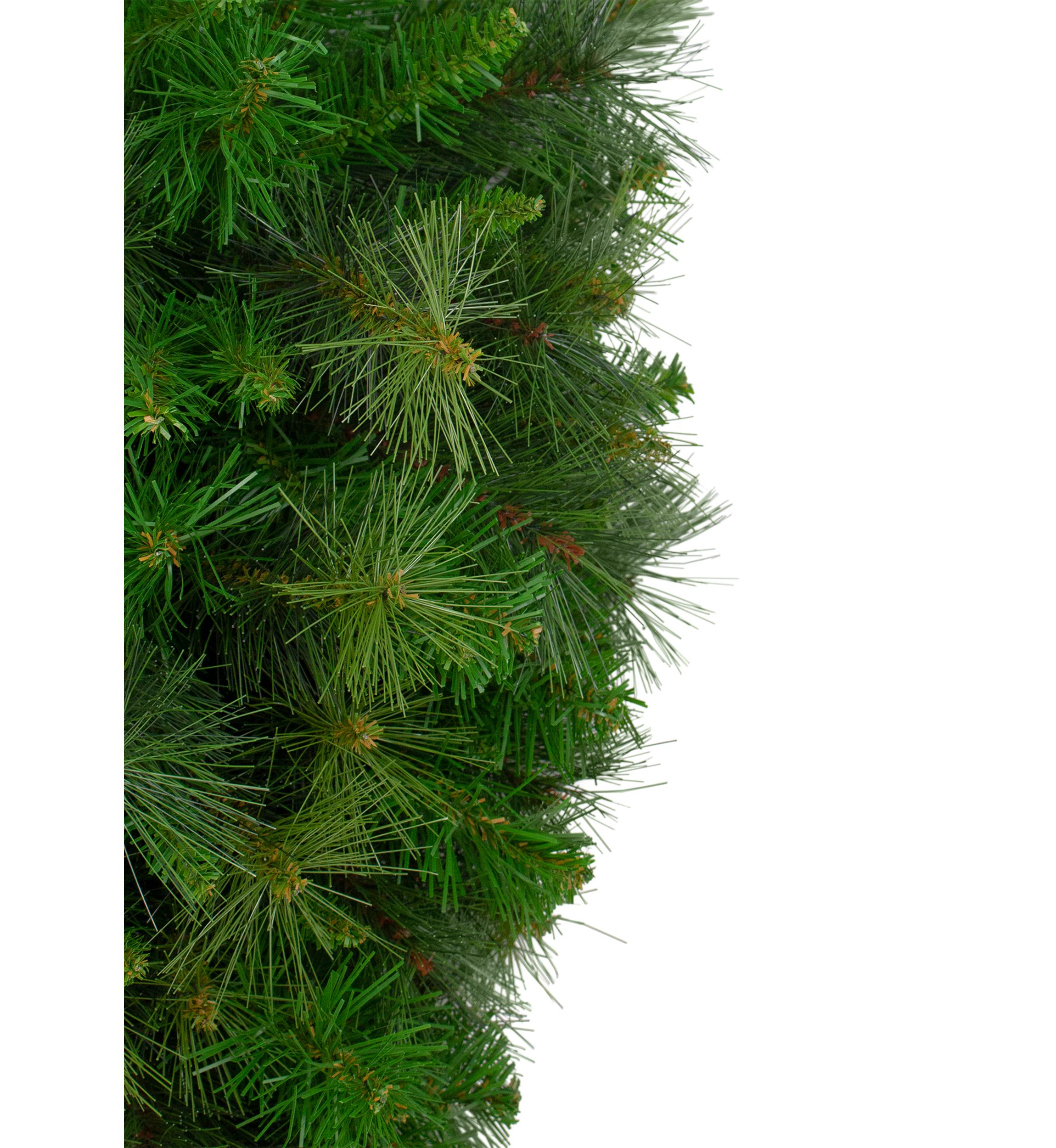 32Inch Canyon Pine Artificial Christmas Teardrop Swag - Unlit