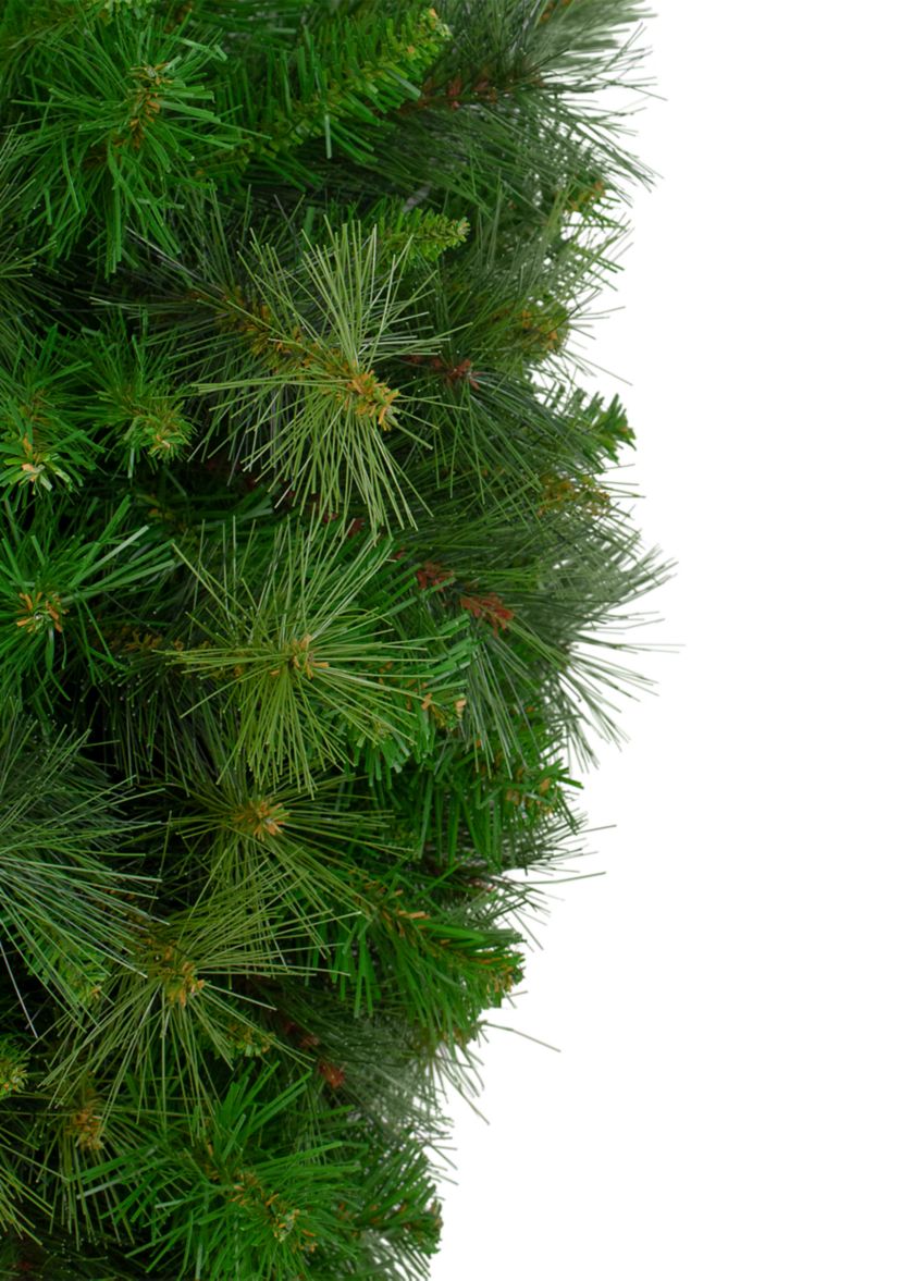 32Inch Canyon Pine Artificial Christmas Teardrop Swag - Unlit