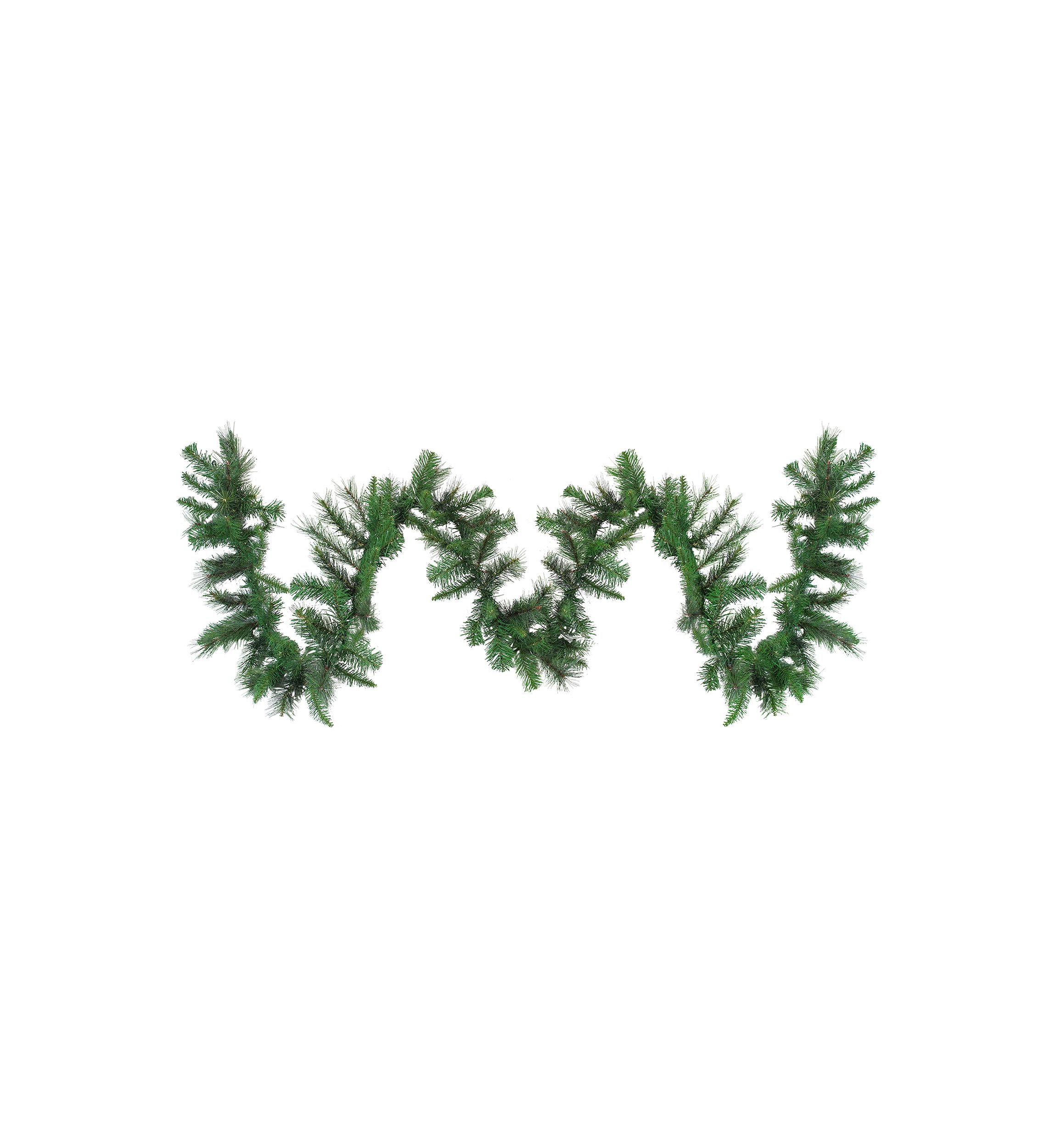 9 x 12Inch Mixed Green Canyon Pine Artificial Christmas Garland - Unlit