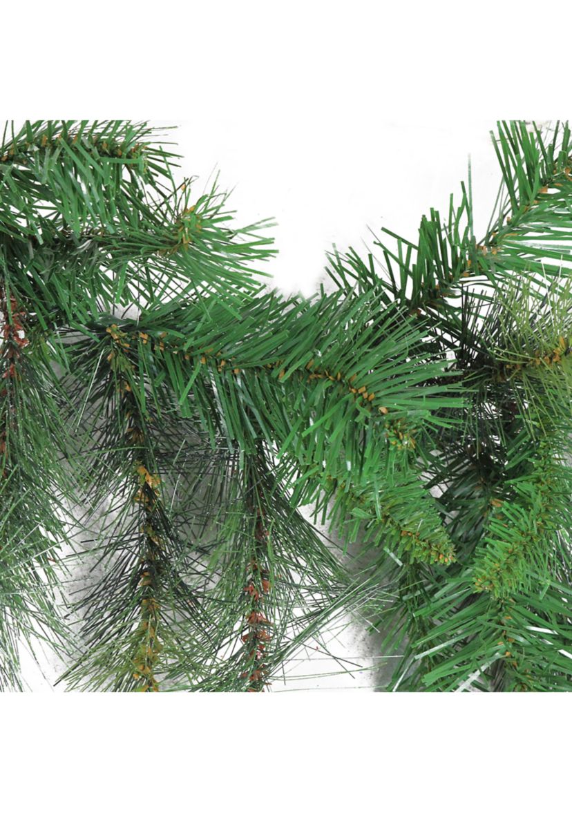 9 x 12Inch Mixed Green Canyon Pine Artificial Christmas Garland - Unlit