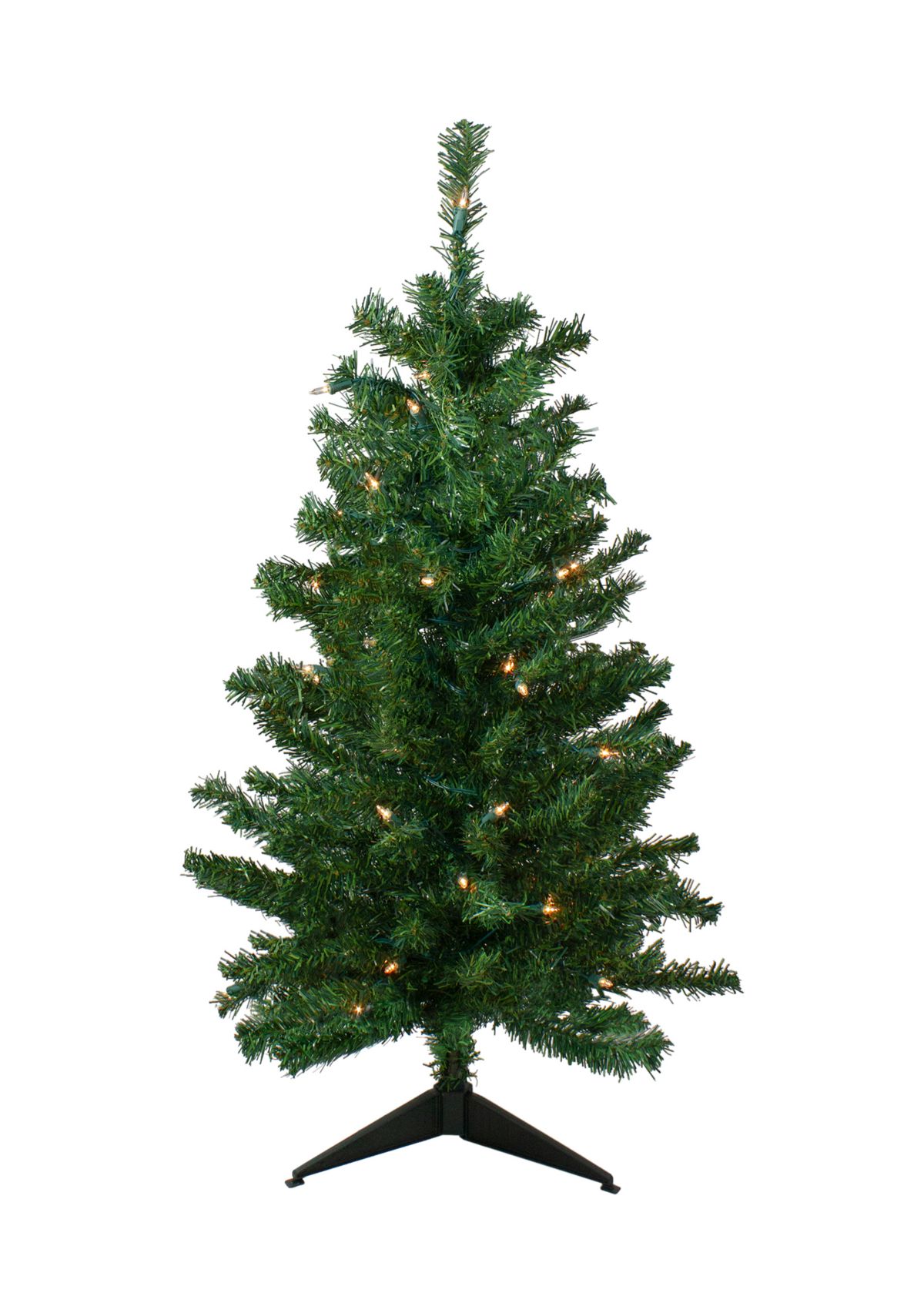 3 Pre-Lit Medium Mixed Classic Pine Artificial Christmas Tree - Clear Lights