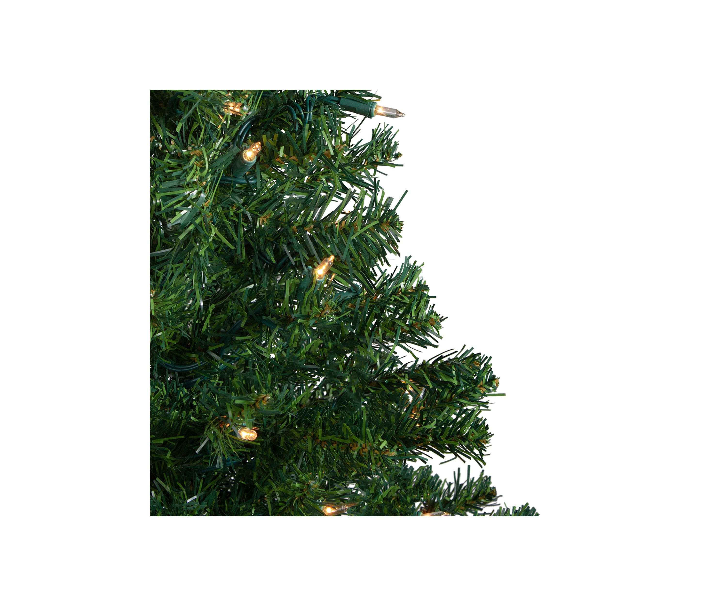 3 Pre-Lit Medium Mixed Classic Pine Artificial Christmas Tree - Clear Lights