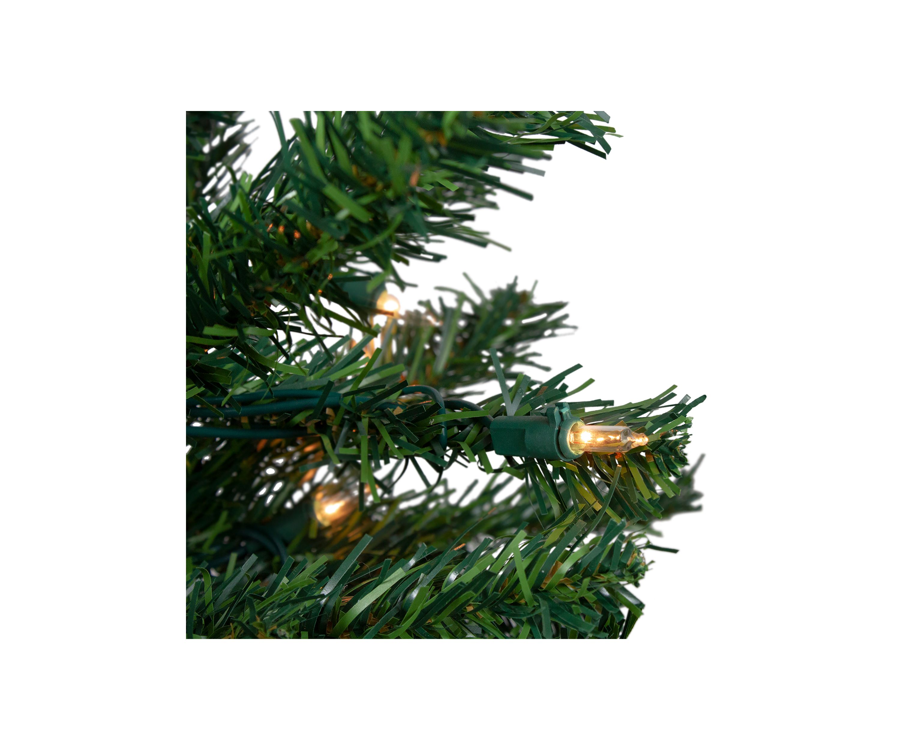 3 Pre-Lit Medium Mixed Classic Pine Artificial Christmas Tree - Clear Lights