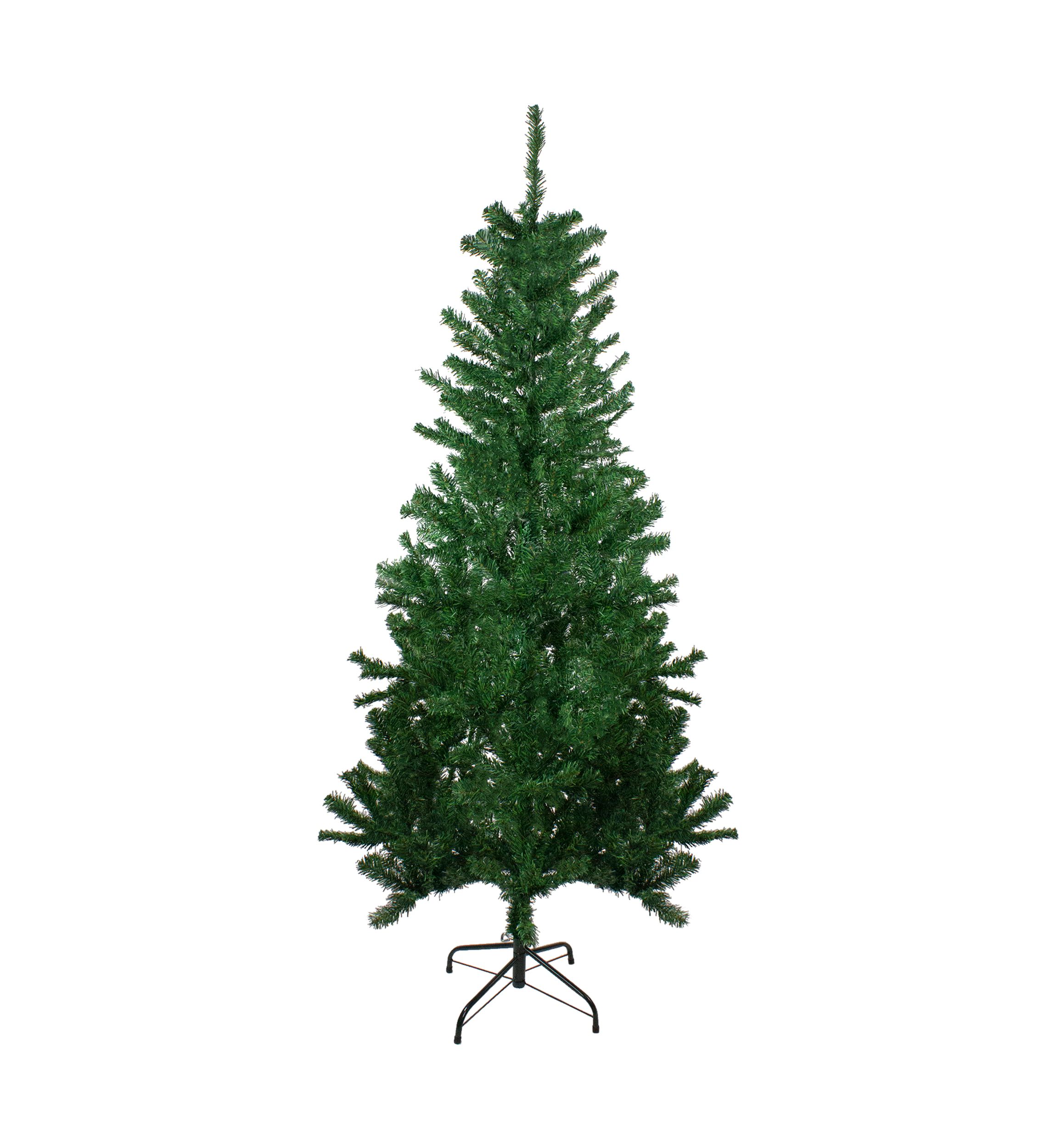 6 Medium Mixed Green Pine Artificial Christmas Tree - Unlit