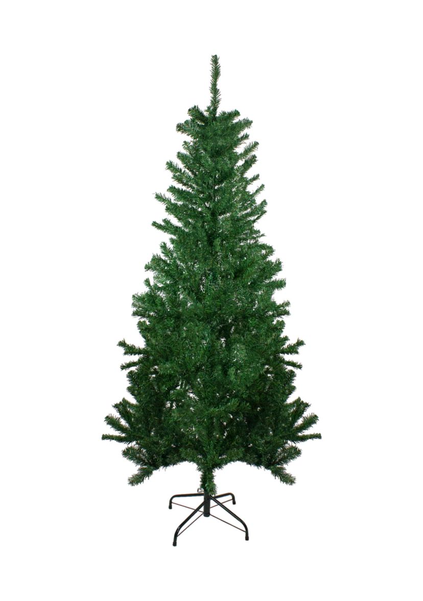 6 Medium Mixed Green Pine Artificial Christmas Tree - Unlit