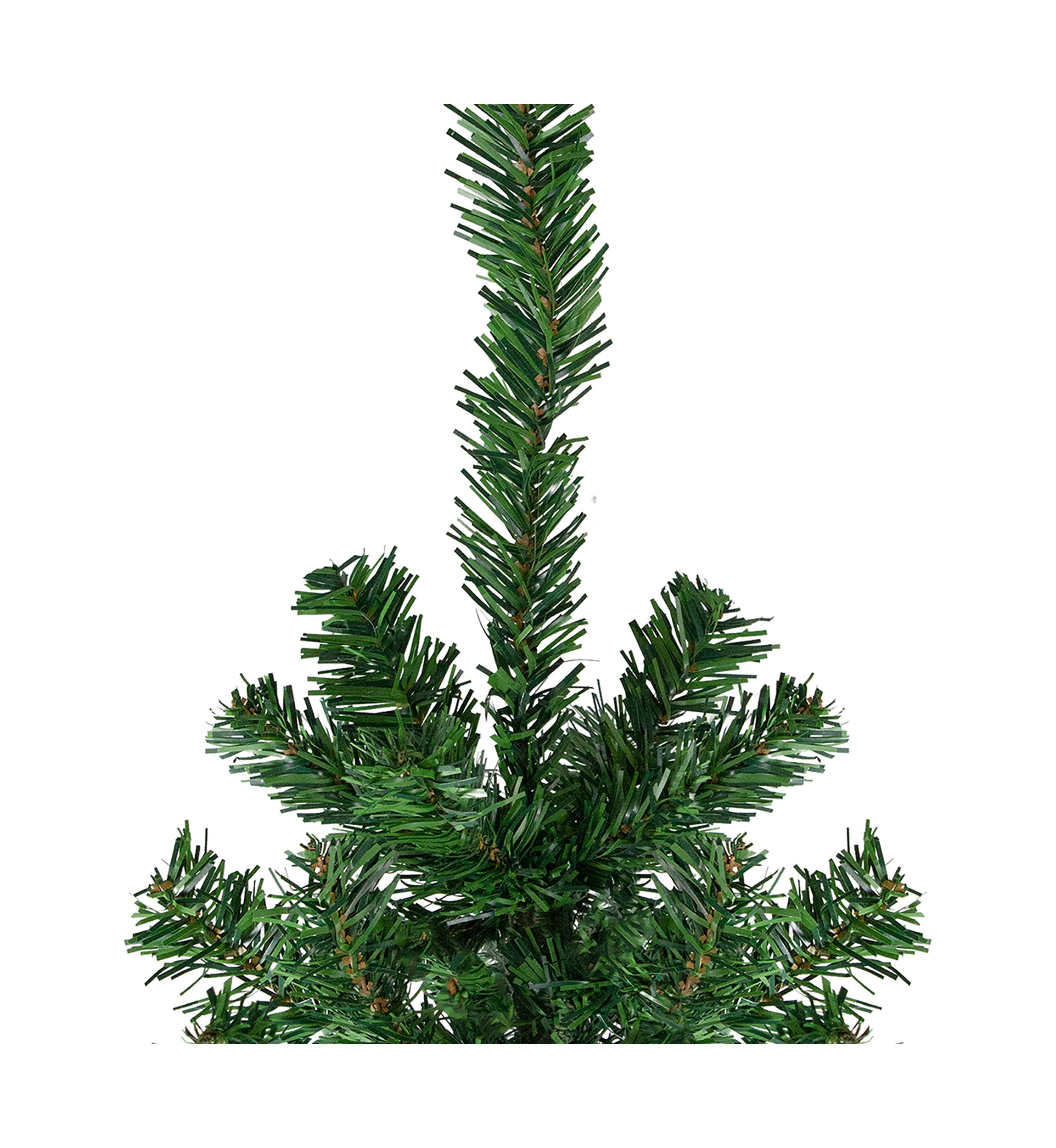 6 Medium Mixed Green Pine Artificial Christmas Tree - Unlit