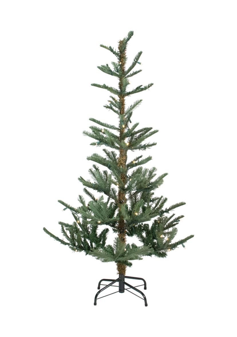 4.5 Pre-Lit LED Layered Nordmann Fir Artificial Christmas Tree  Warm Clear Lights