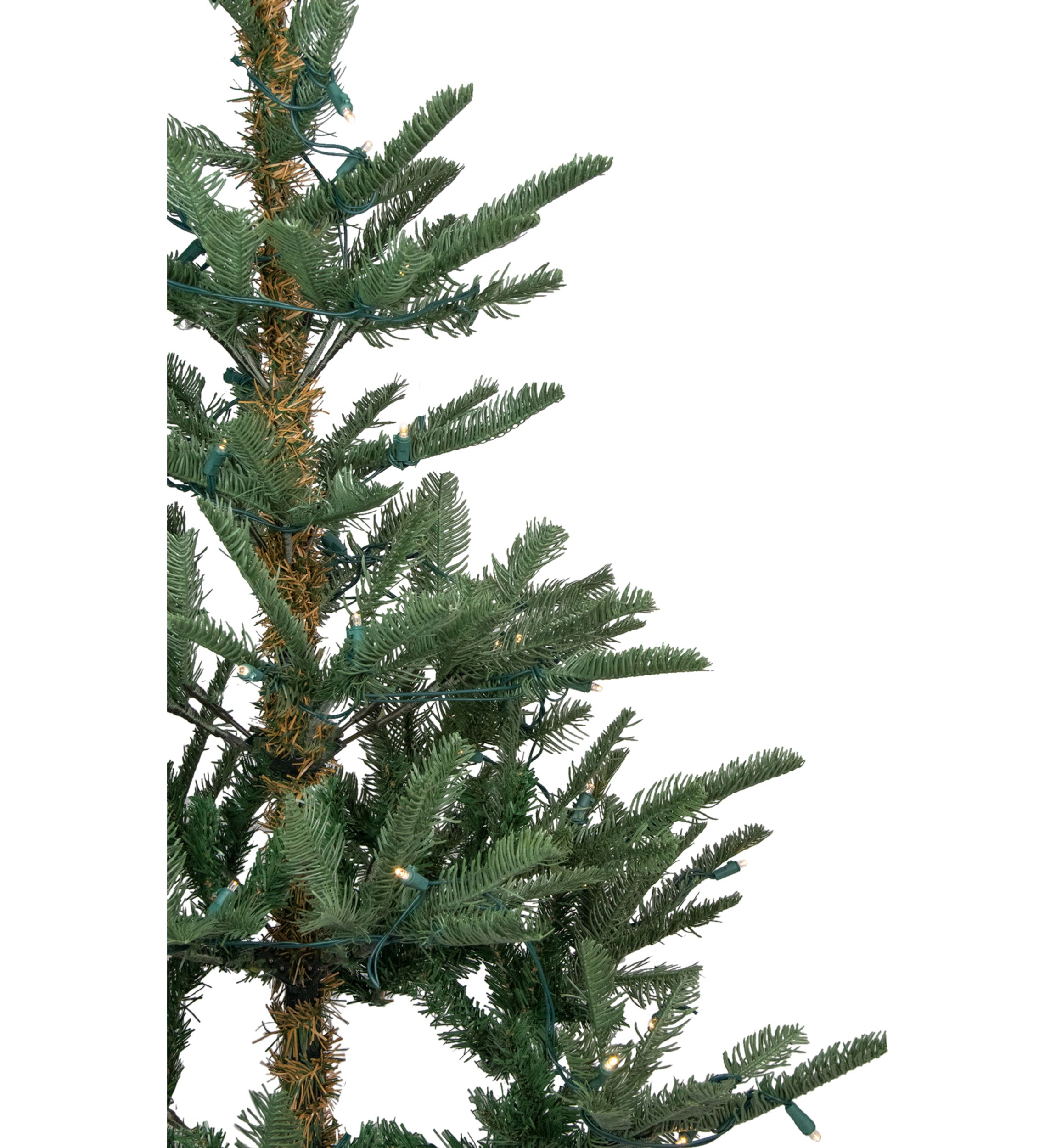 4.5 Pre-Lit LED Layered Nordmann Fir Artificial Christmas Tree  Warm Clear Lights