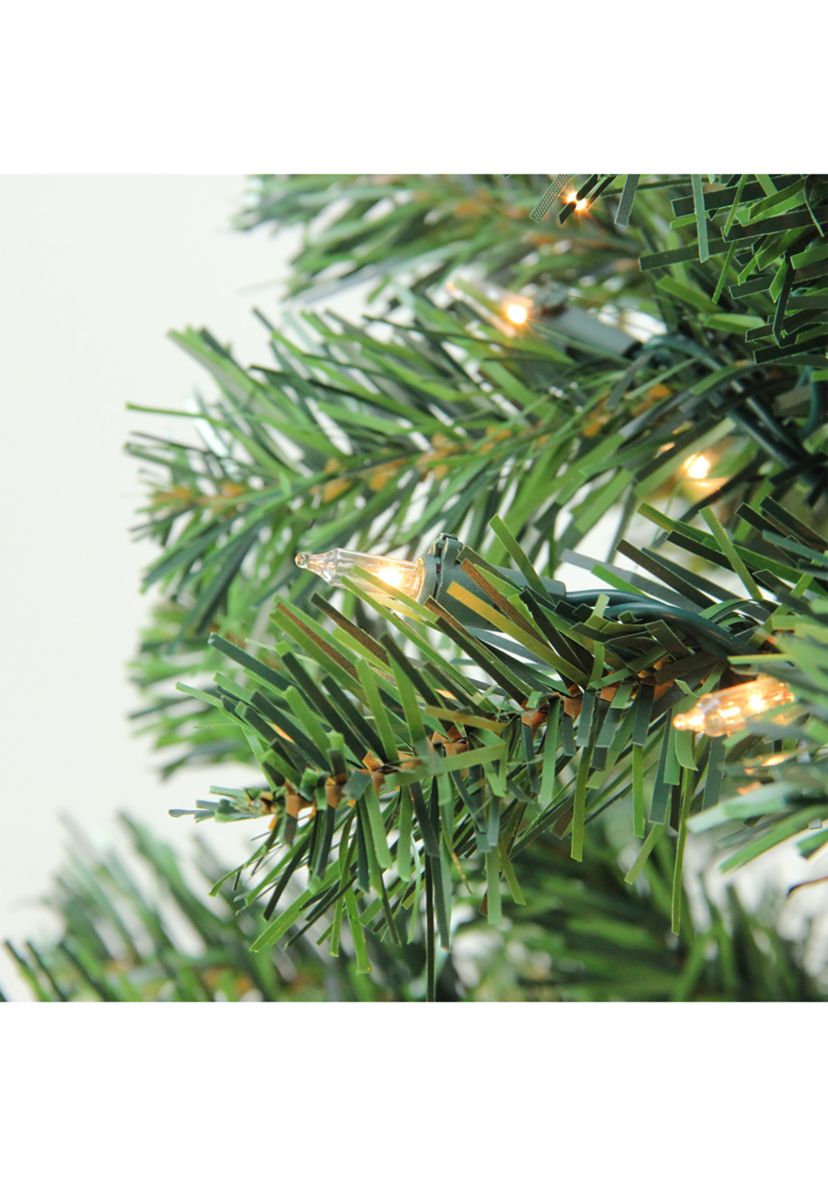 6.5 Pre-Lit Medium Niagara Pine Artificial Christmas Tree - Clear Lights