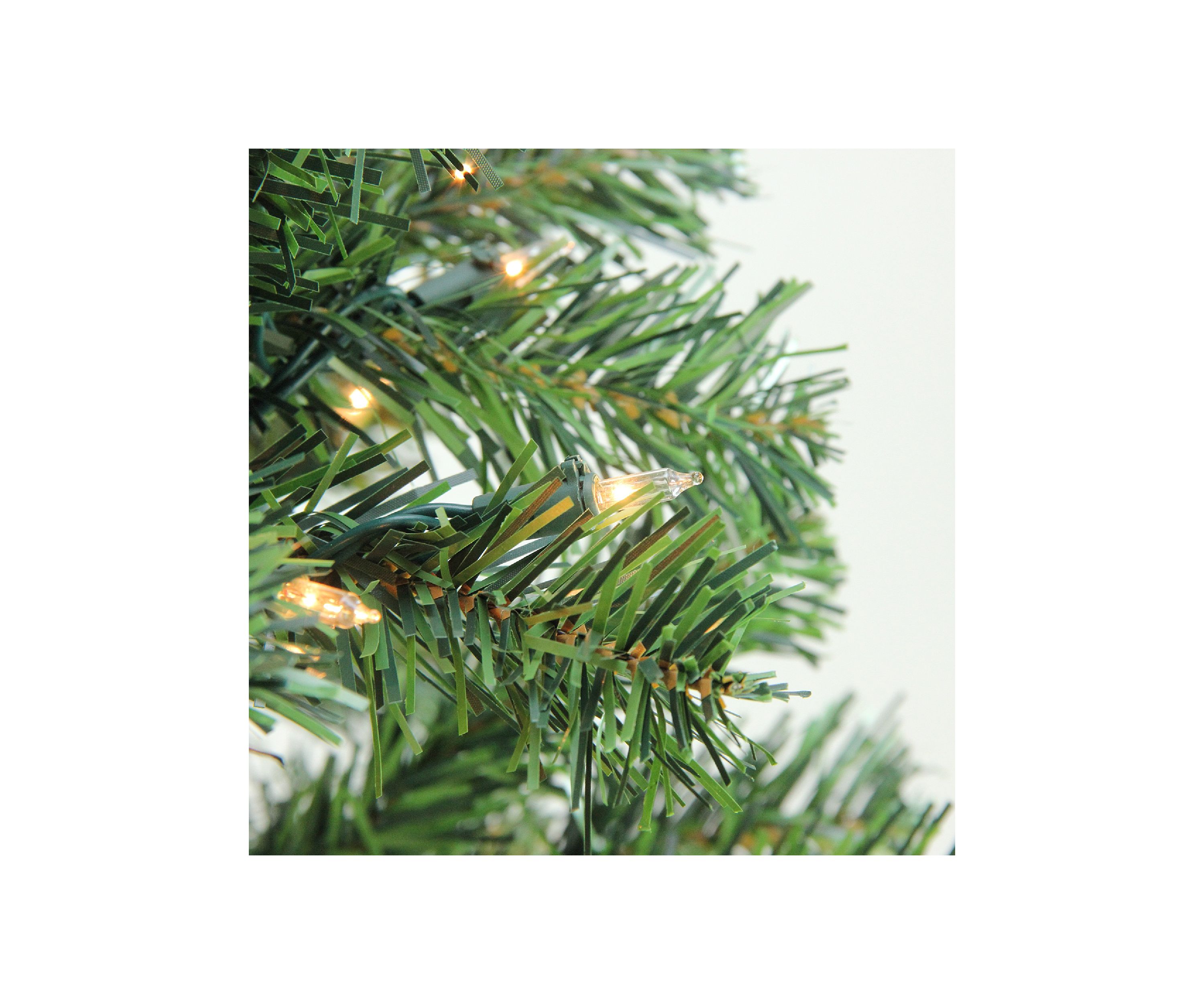 6.5 Pre-Lit Medium Niagara Pine Artificial Christmas Tree - Clear Lights