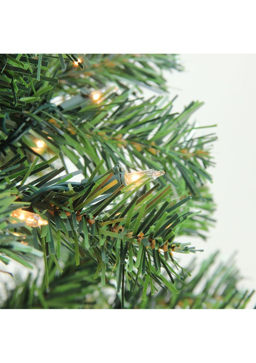 6.5 Pre-Lit Medium Niagara Pine Artificial Christmas Tree - Clear Lights