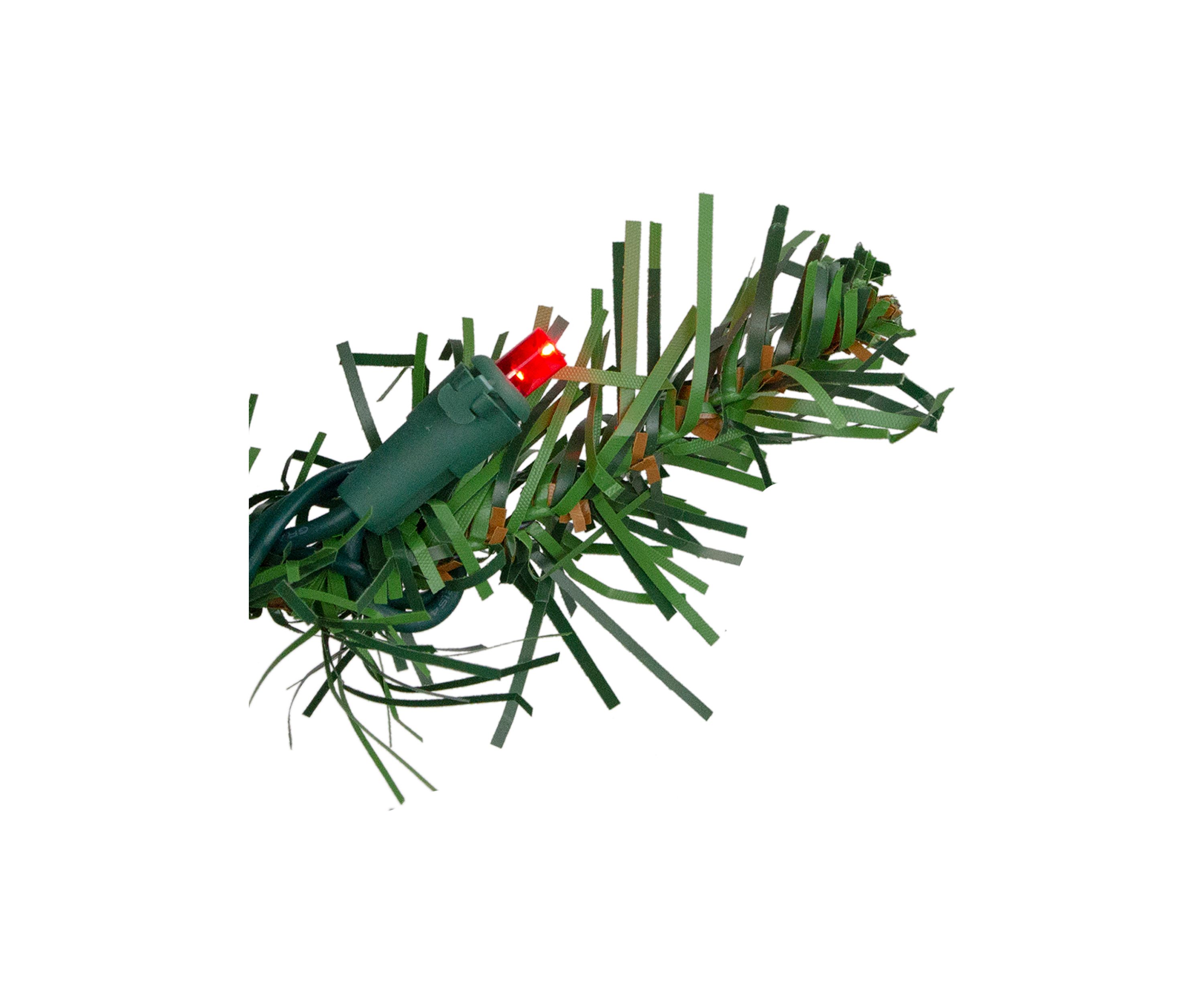 3 Pre-Lit Medium Mixed Classic Pine Artificial Christmas Tree - Multicolor LED Lights