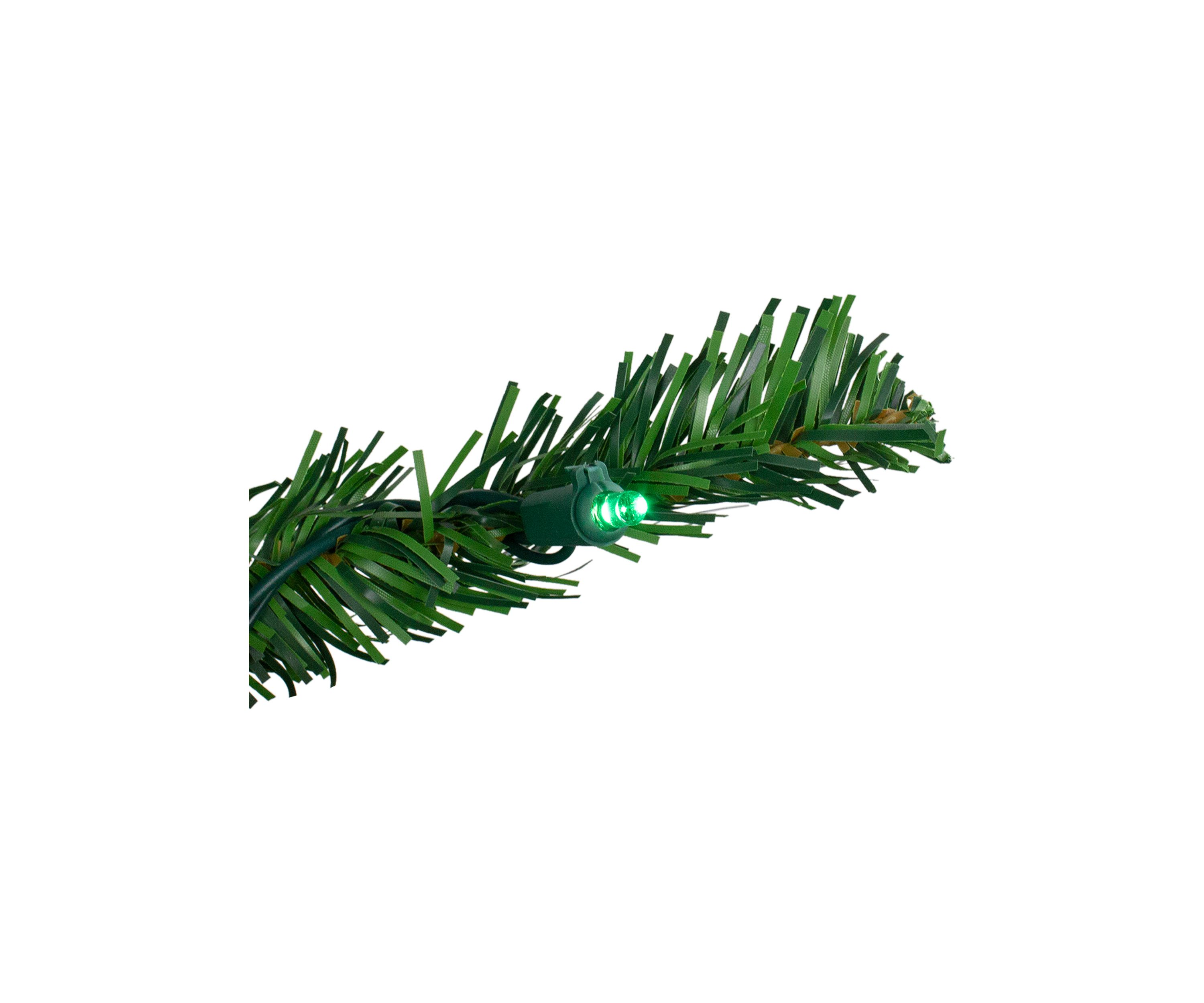 4 Pre-Lit Mixed Classic Pine Medium Artificial Christmas Tree - Multi LED Lights