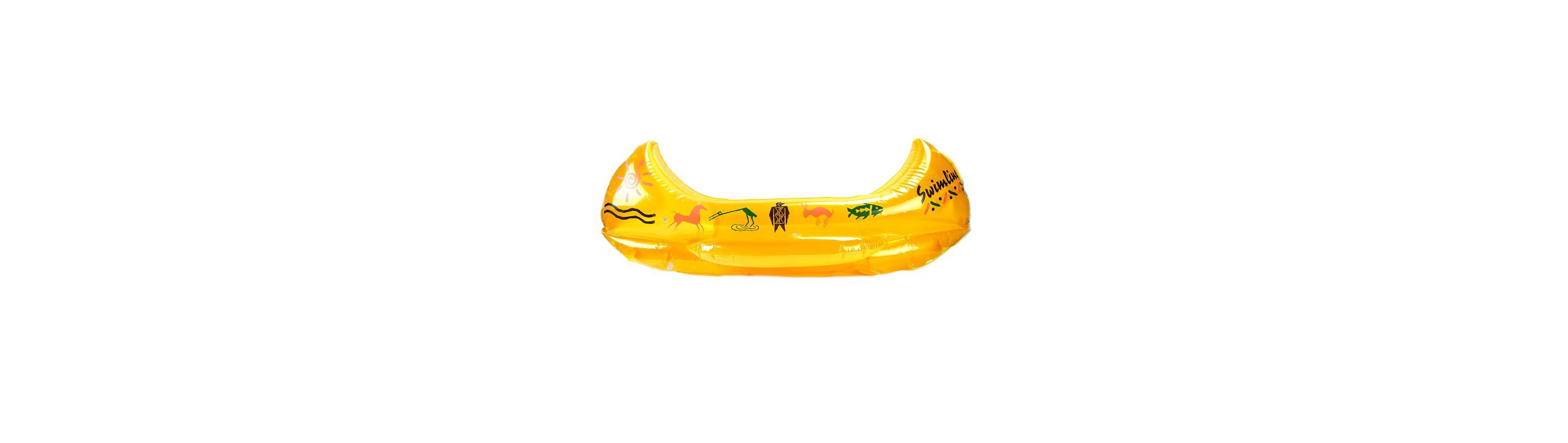 48" Inflatable Kiddy Canoe Swimming Pool Float
