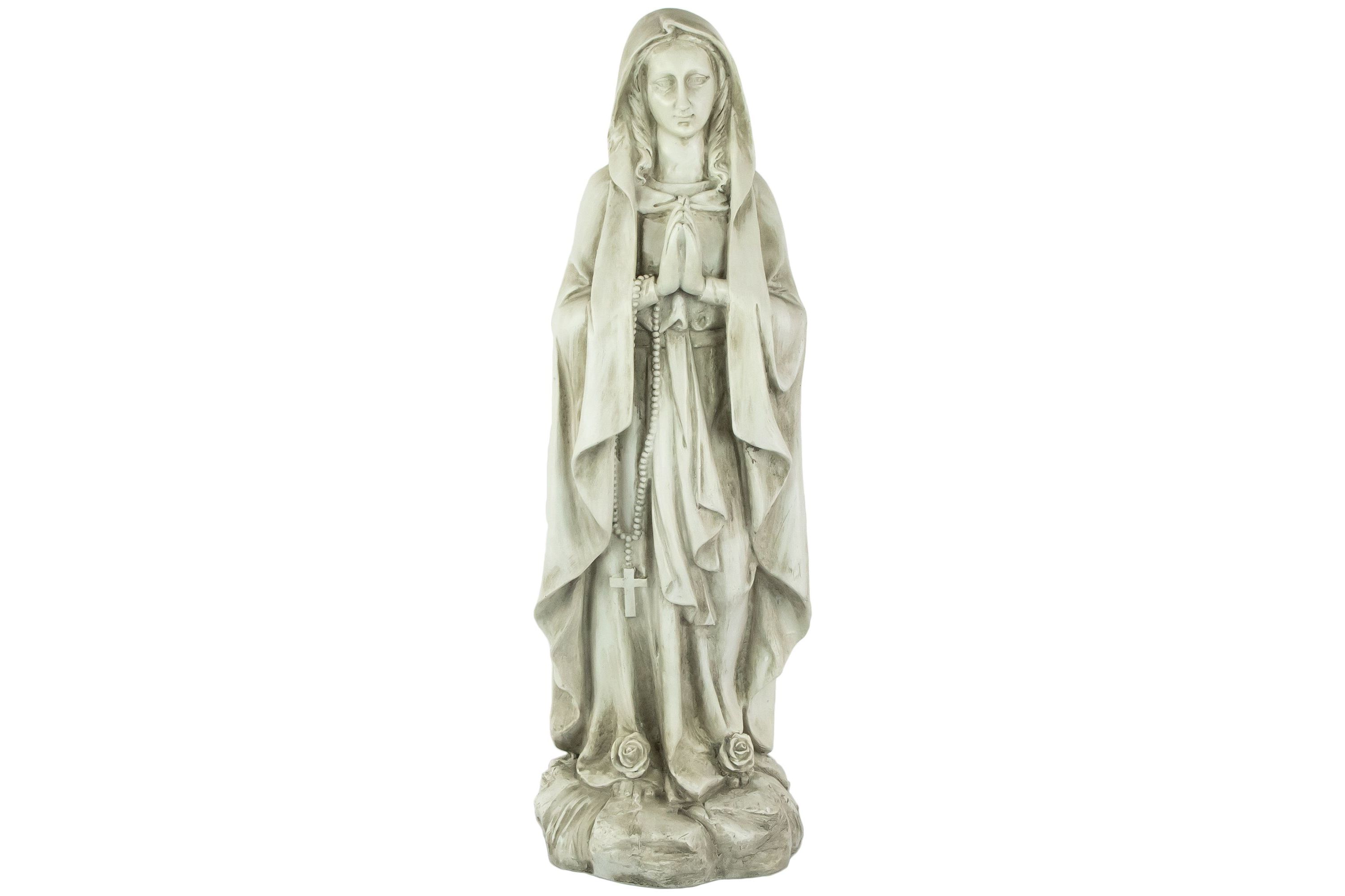 28" Religious Praying Virgin Mary Outdoor Garden Statue