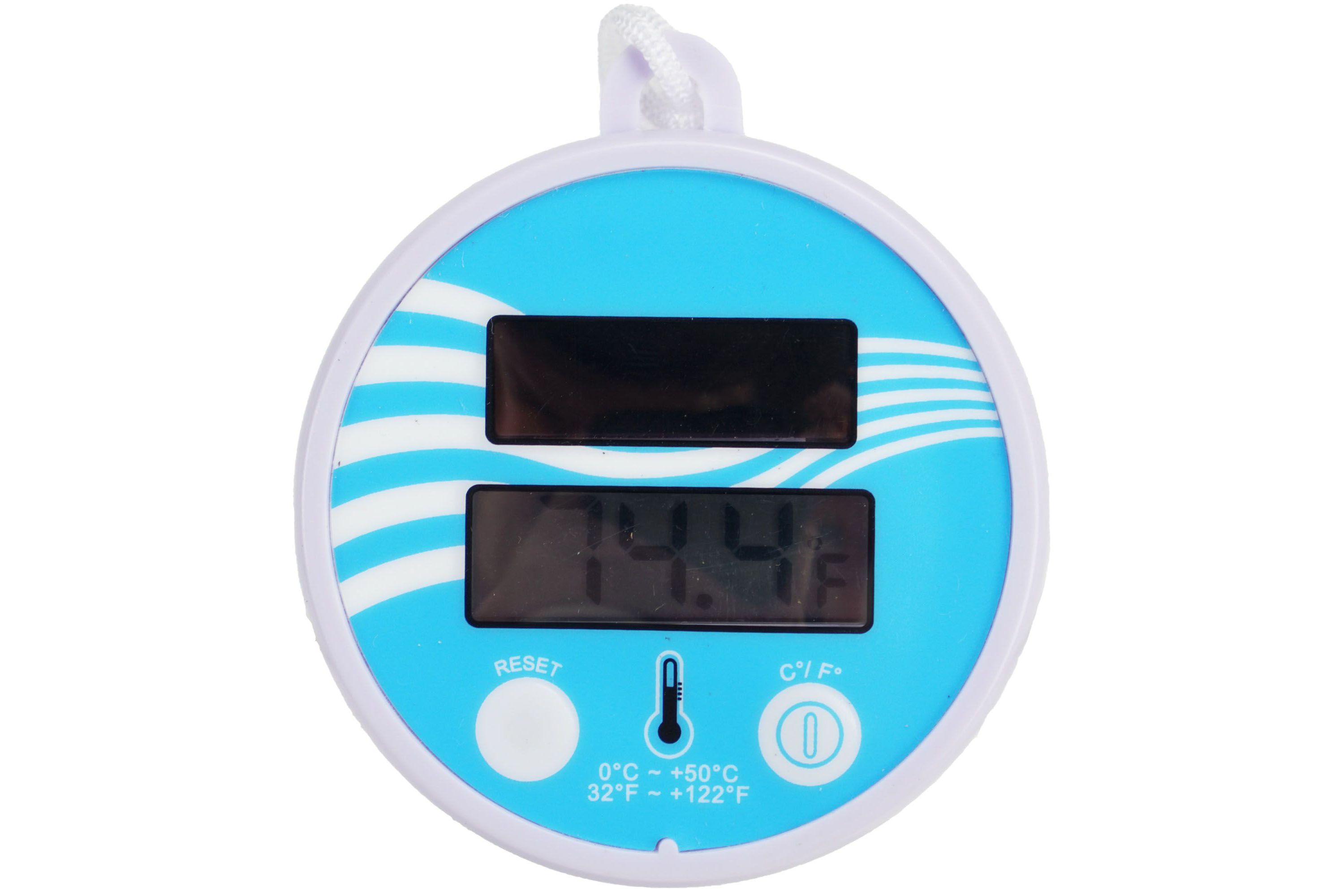 5.5" Solar Powered Floating Digital Pool and Spa Thermometer