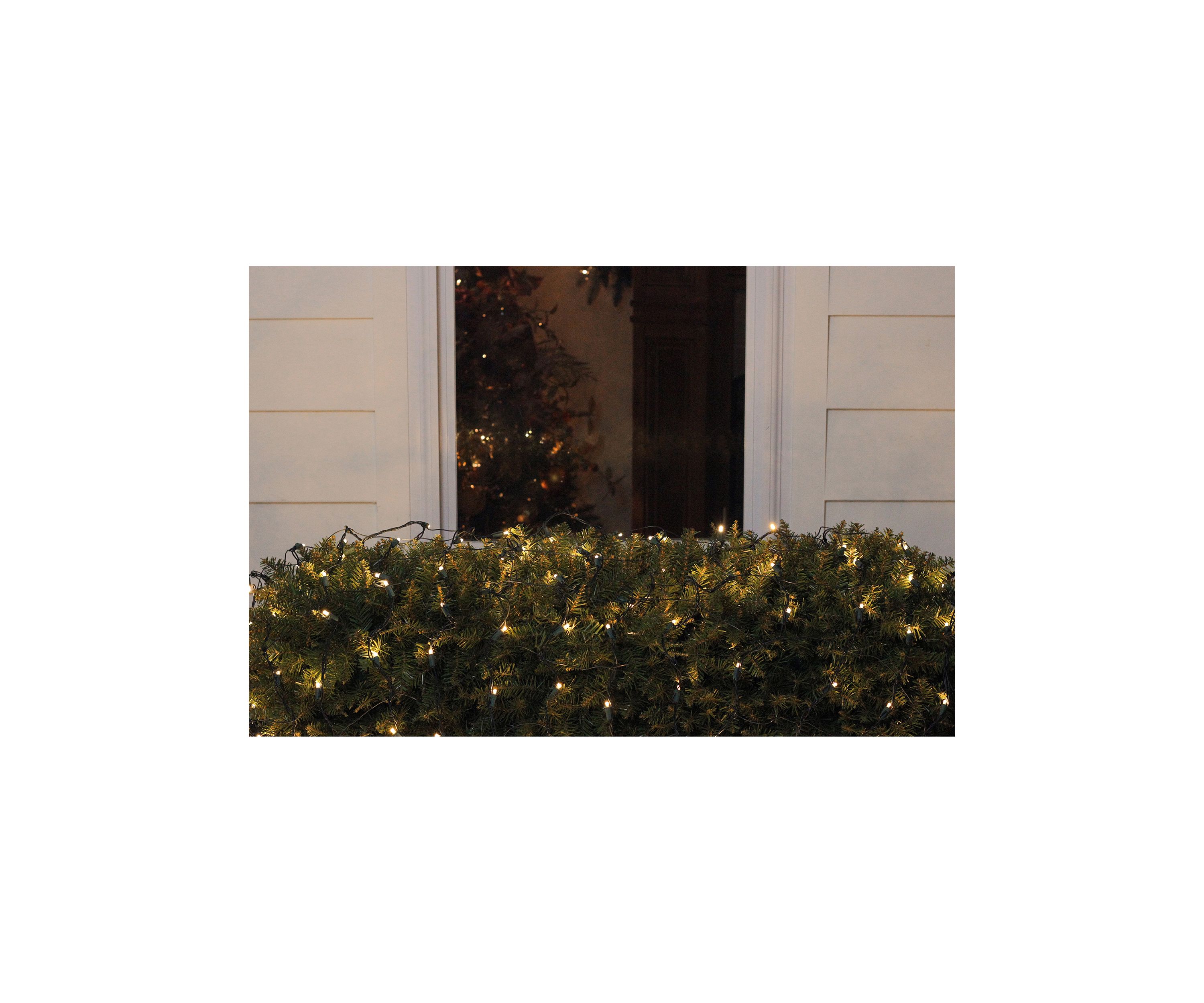 4 x 6 Warm White LED Wide Angle Christmas Net Lights