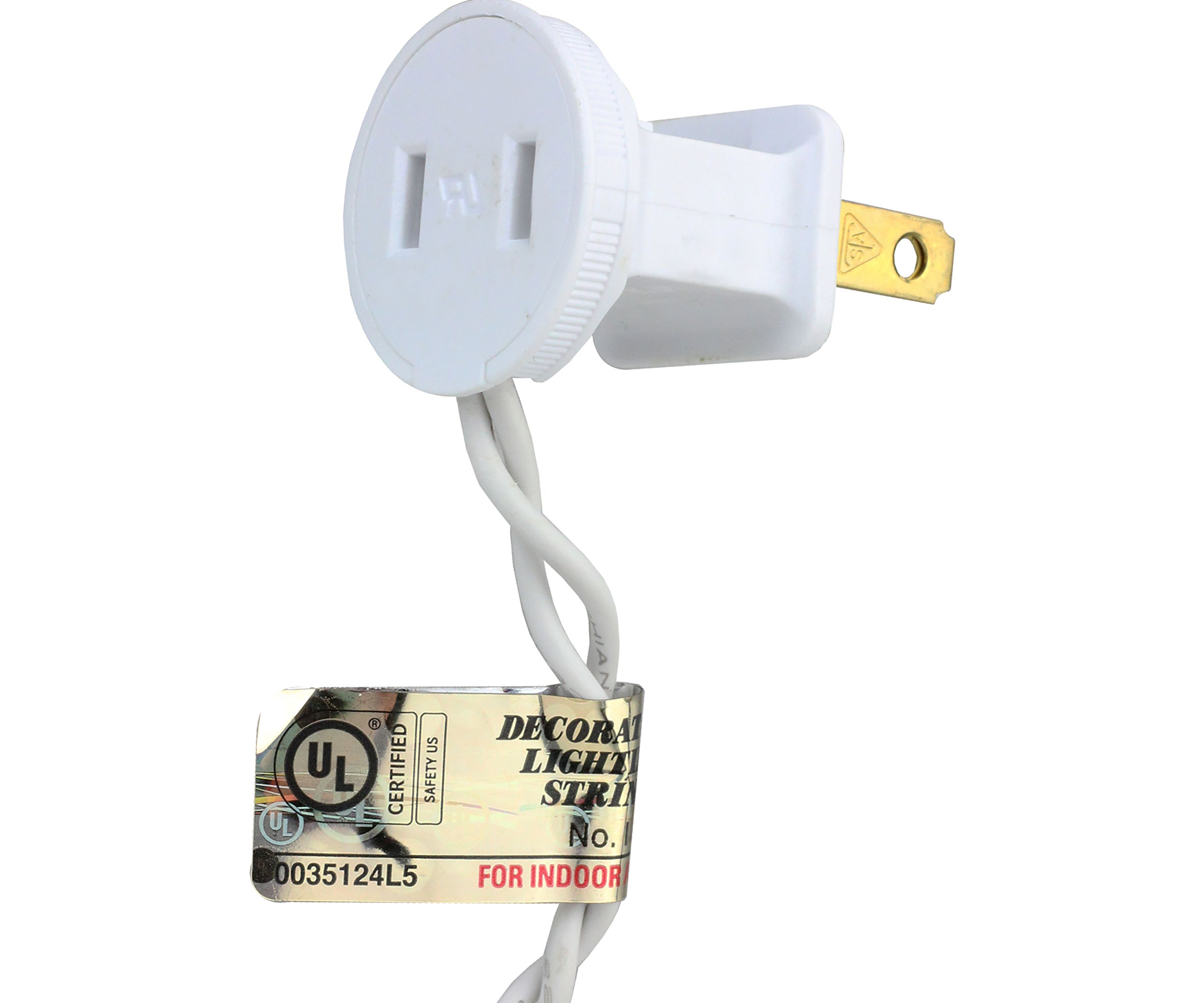 Set of 100 Multi-Color LED Mini Christmas Lights 4Inch Spacing - White Wire