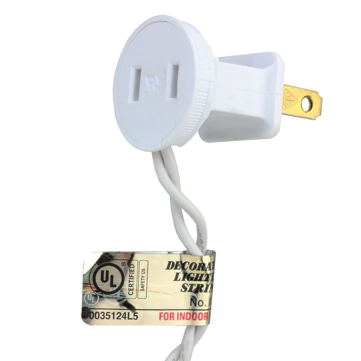 50-Count Blue LED Mini Christmas Light Set 16.25ft White Wire